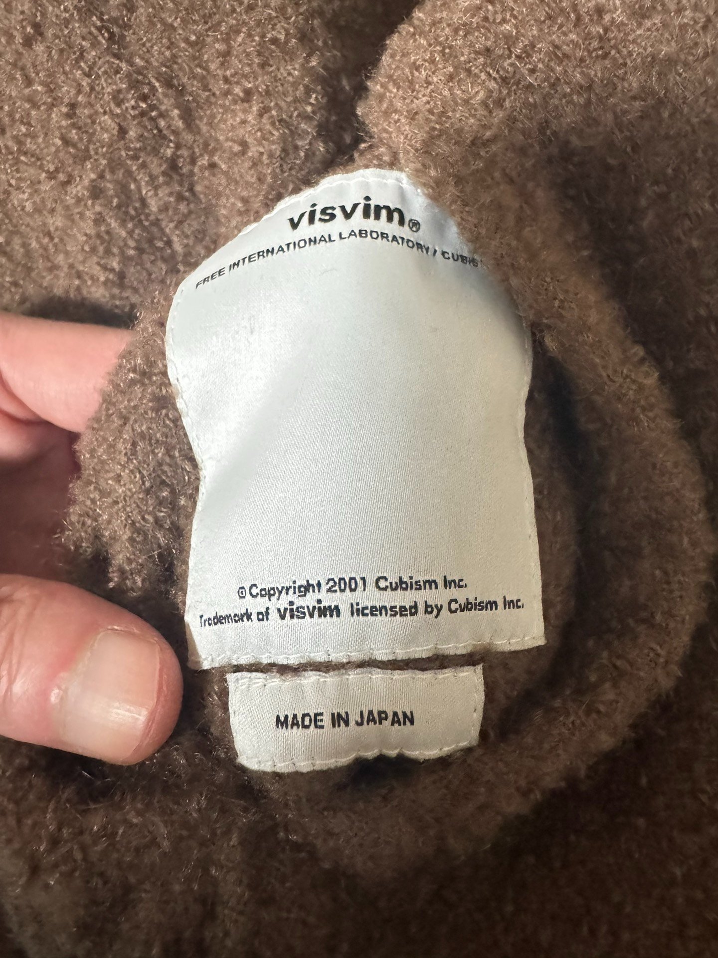 visvim 17AW Iris Longliner Jkt — label
