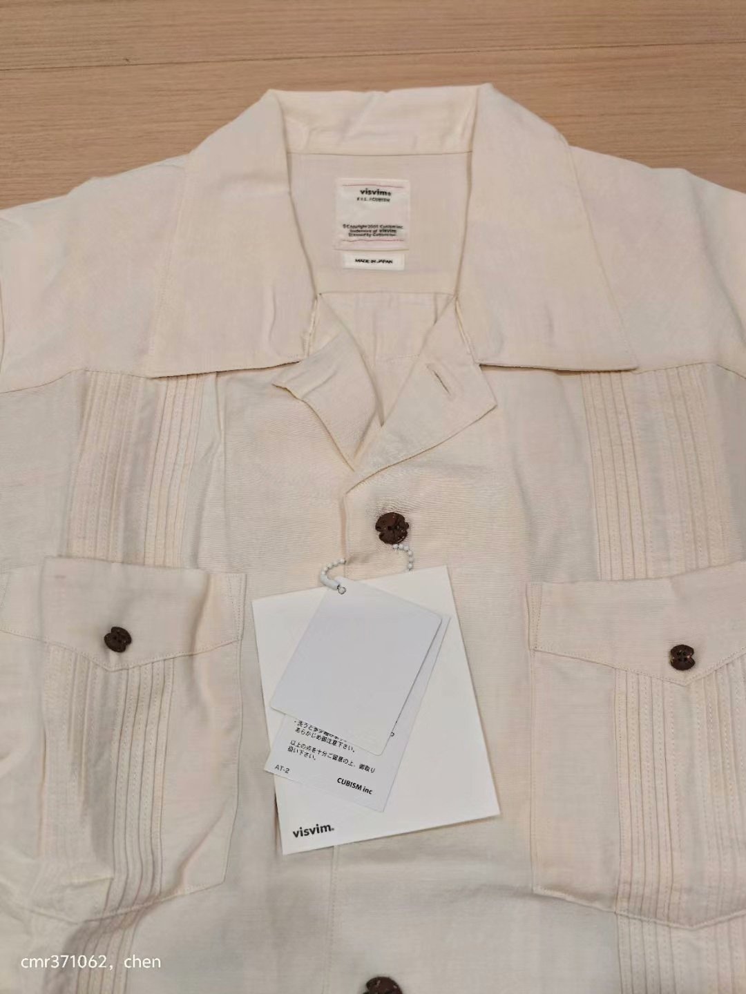 visvim 18ss Spot Social Club Shirt — front