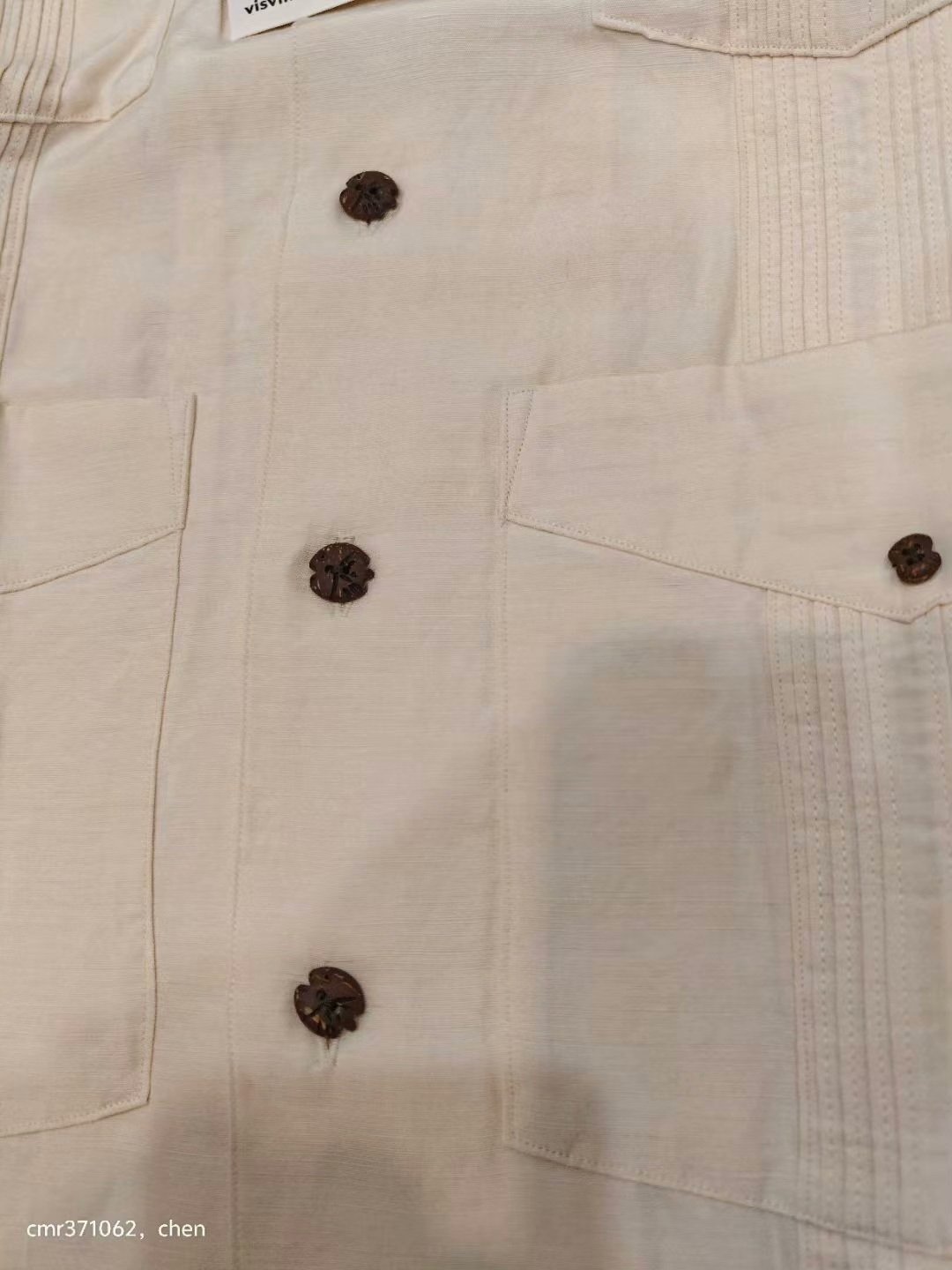 visvim 18ss Spot Social Club Shirt — label