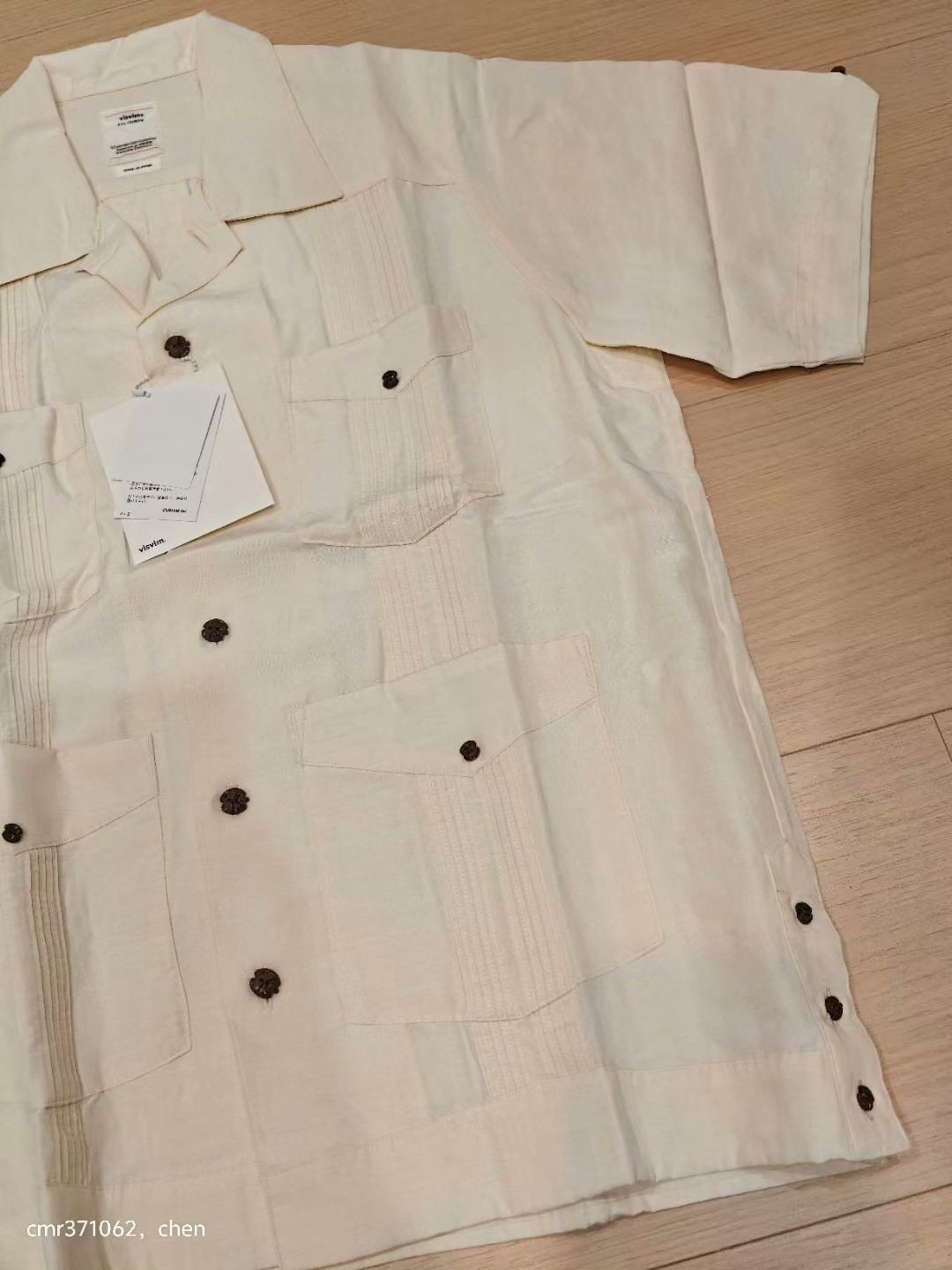 visvim 18ss Spot Social Club Shirt — back
