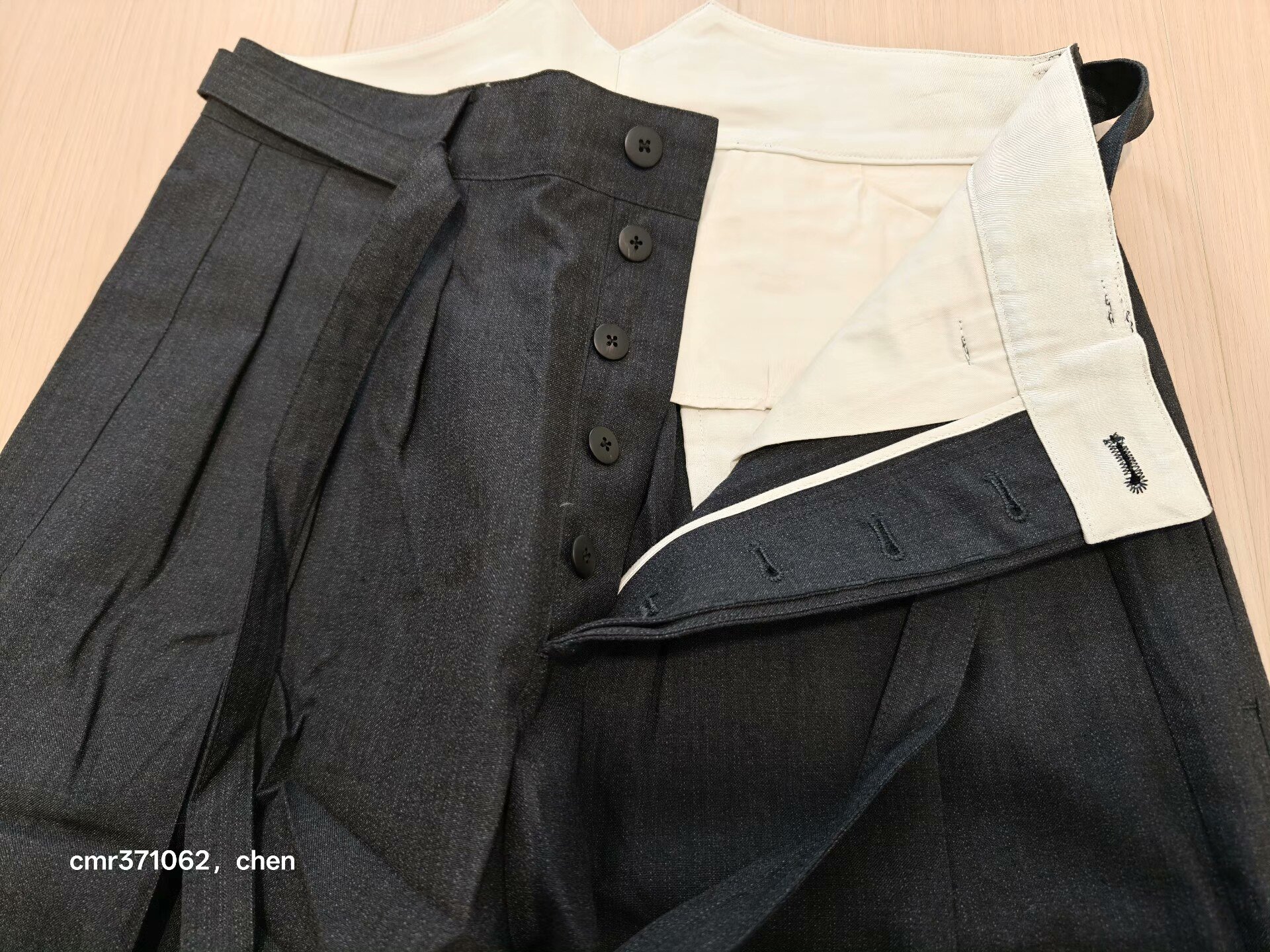 VISVIM 23AW HAKAMA PANTS SANTOME — detail