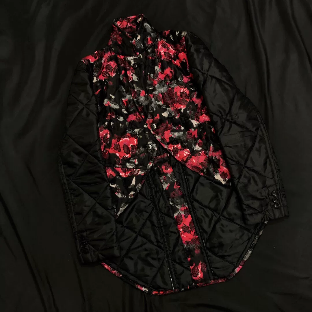Comme des Garçons 2016 FW Silk Cotton Coat — front