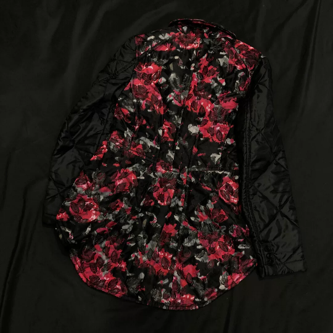 Comme des Garçons 2016 FW Silk Cotton Coat — detail