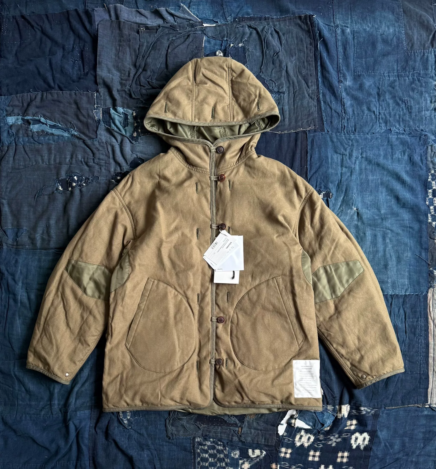 VISVIM 25AW GREELY CORPS DOWN PARKA — back