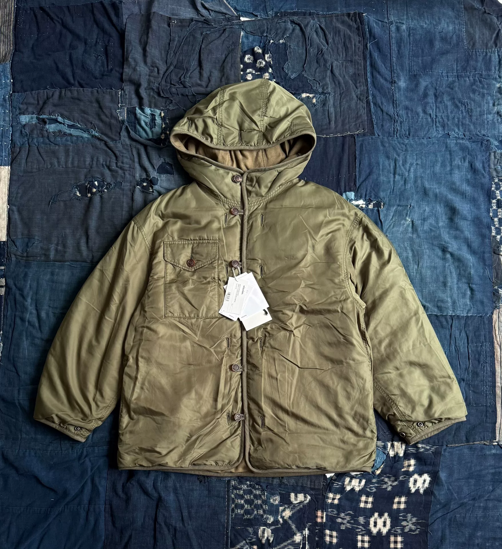 VISVIM 25AW GREELY CORPS DOWN PARKA