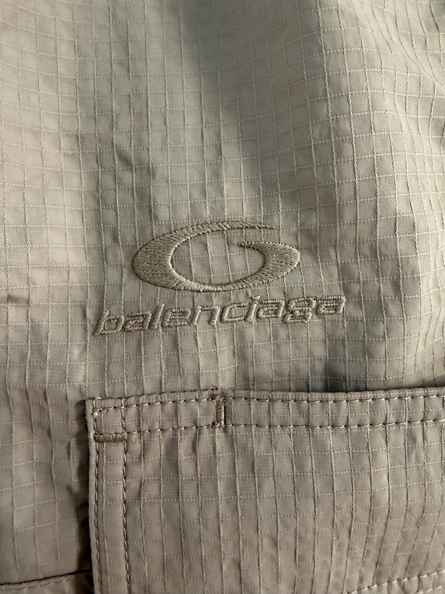 Balenciaga Tech Ripstop Cargo Pants Logo — back