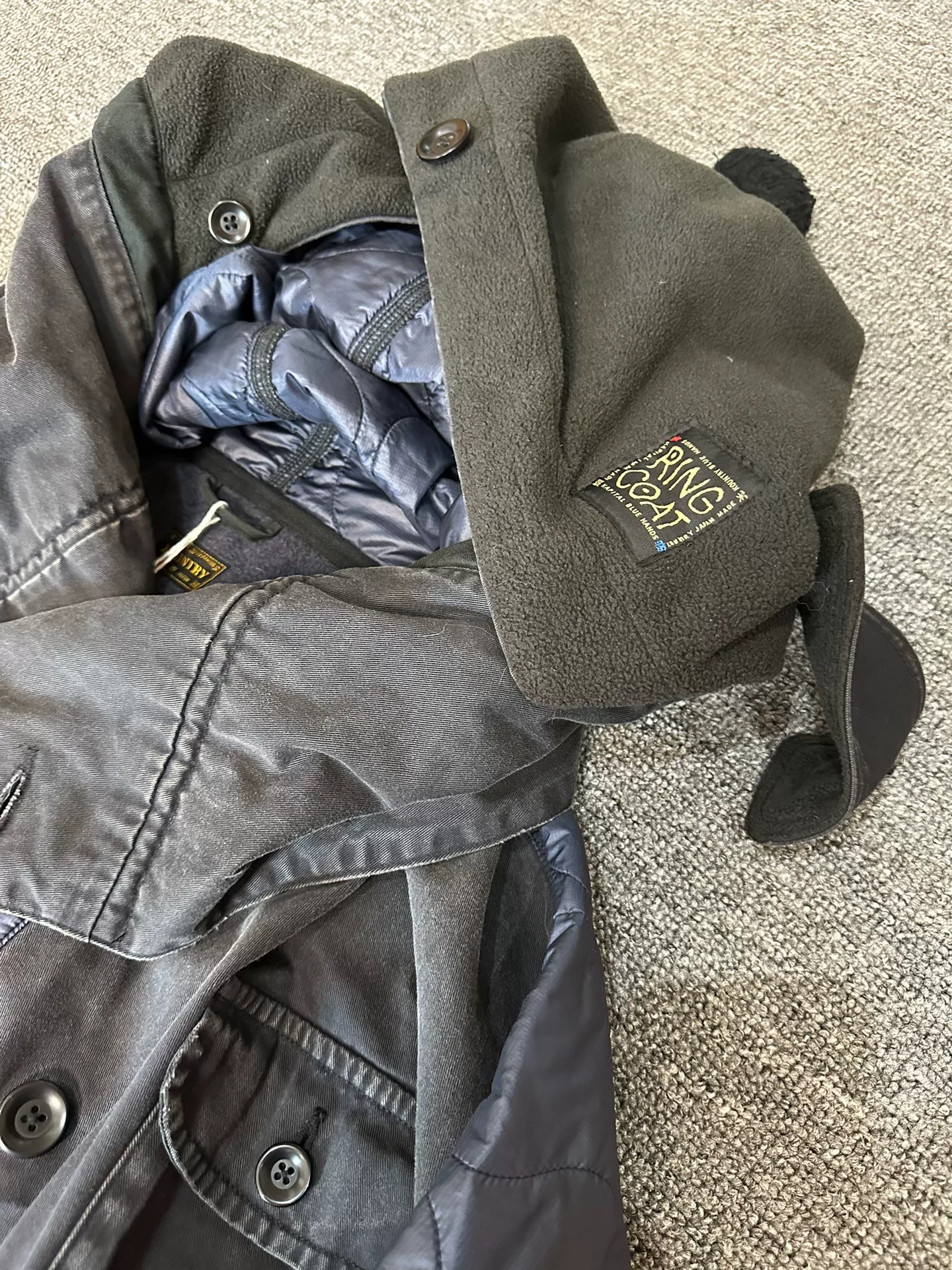 Kapital Ring Coat Padded Jacket — front