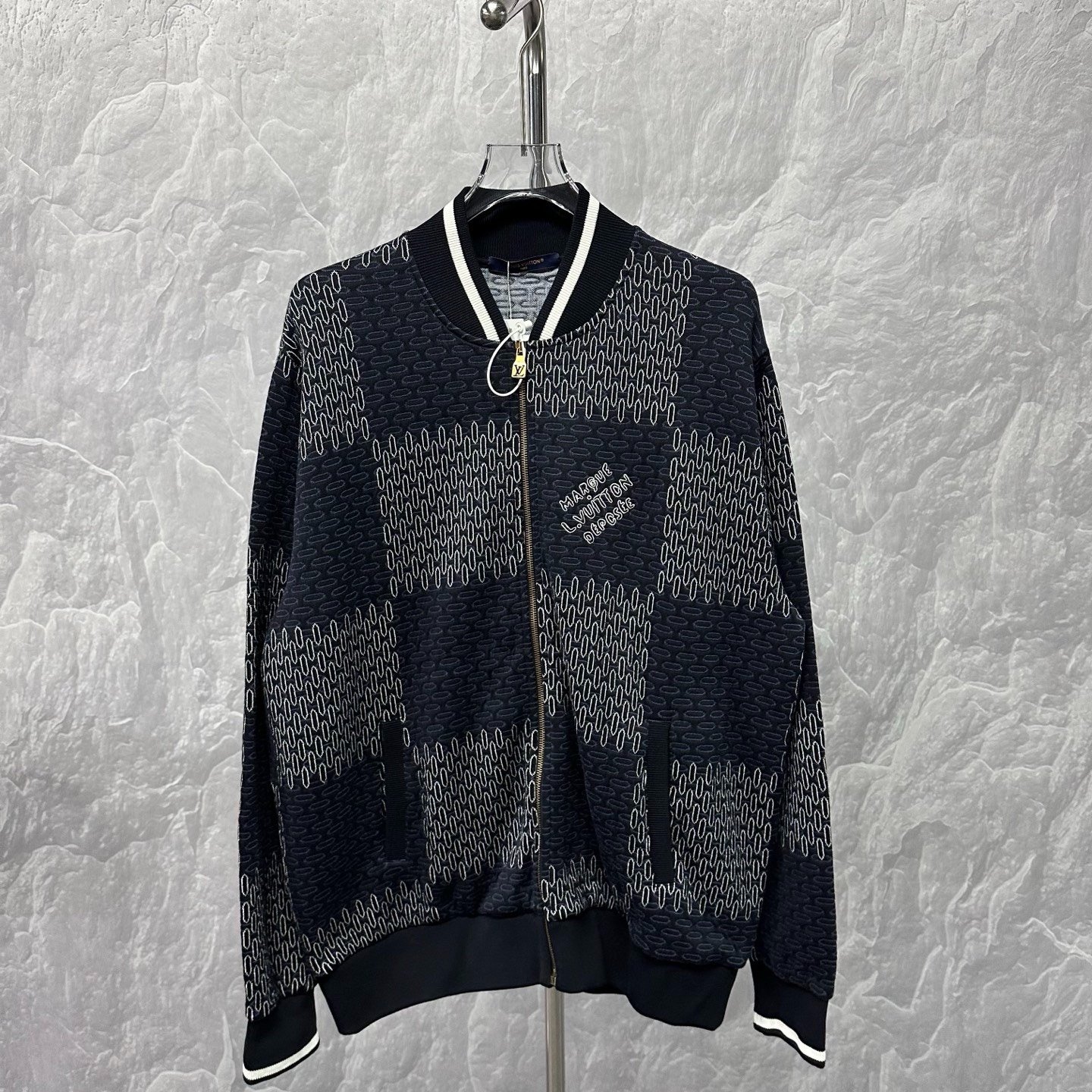 Louis Vuitton FW24 Damier Jacquard Jacket