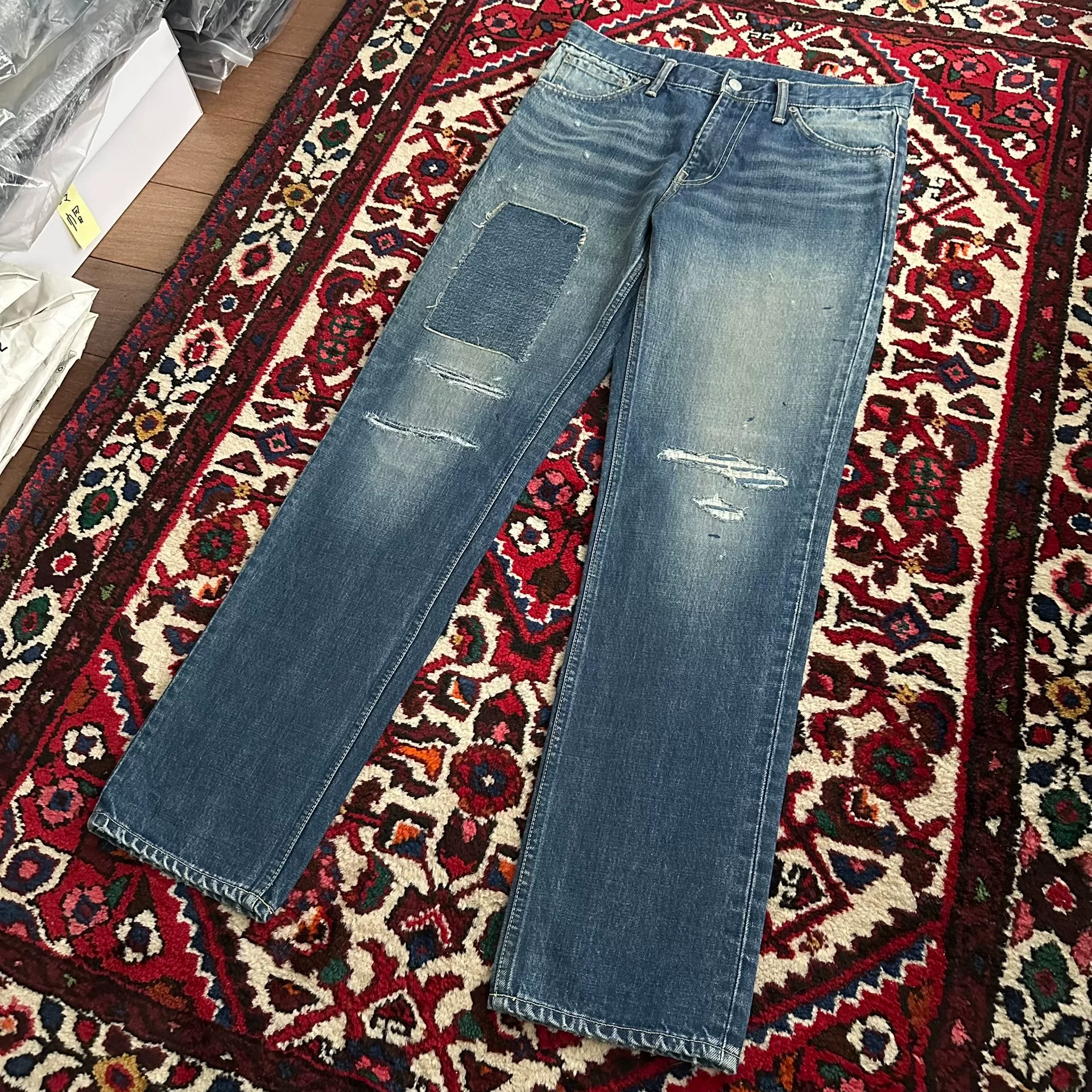 visvim 18aw 04d14 Jeans — label