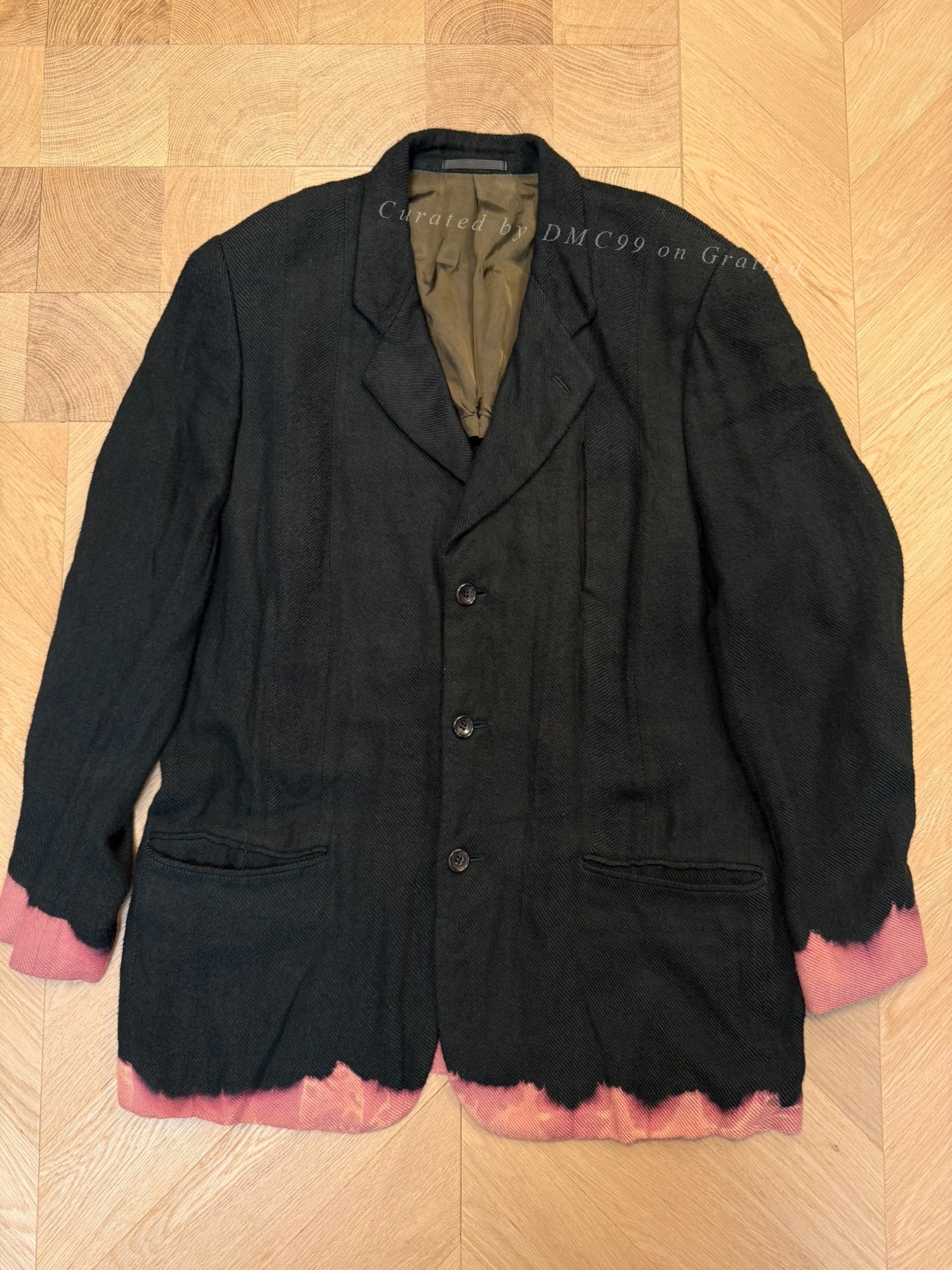 Comme des Garçons 93AW De-coloration Coat
