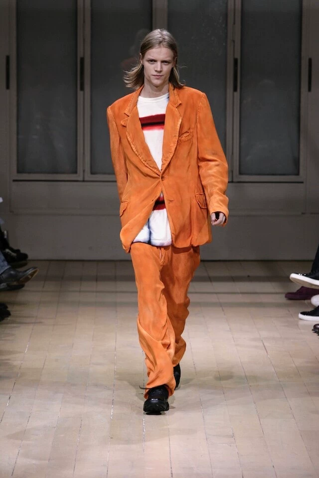 Yohji Yamamoto 08AW Hand-Stitched Suit — back