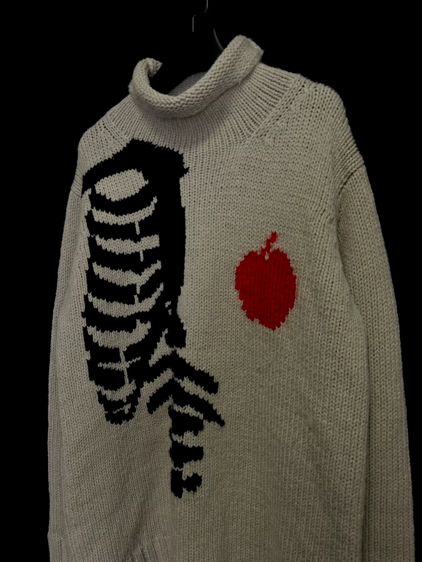 Yohji Yamamoto 11AW Archive Runway Sweater — label