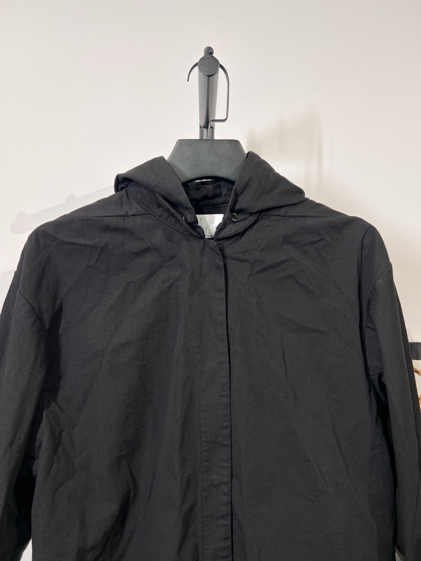 Boris Bidjan Saberi S3 Mid-Length Coat — detail