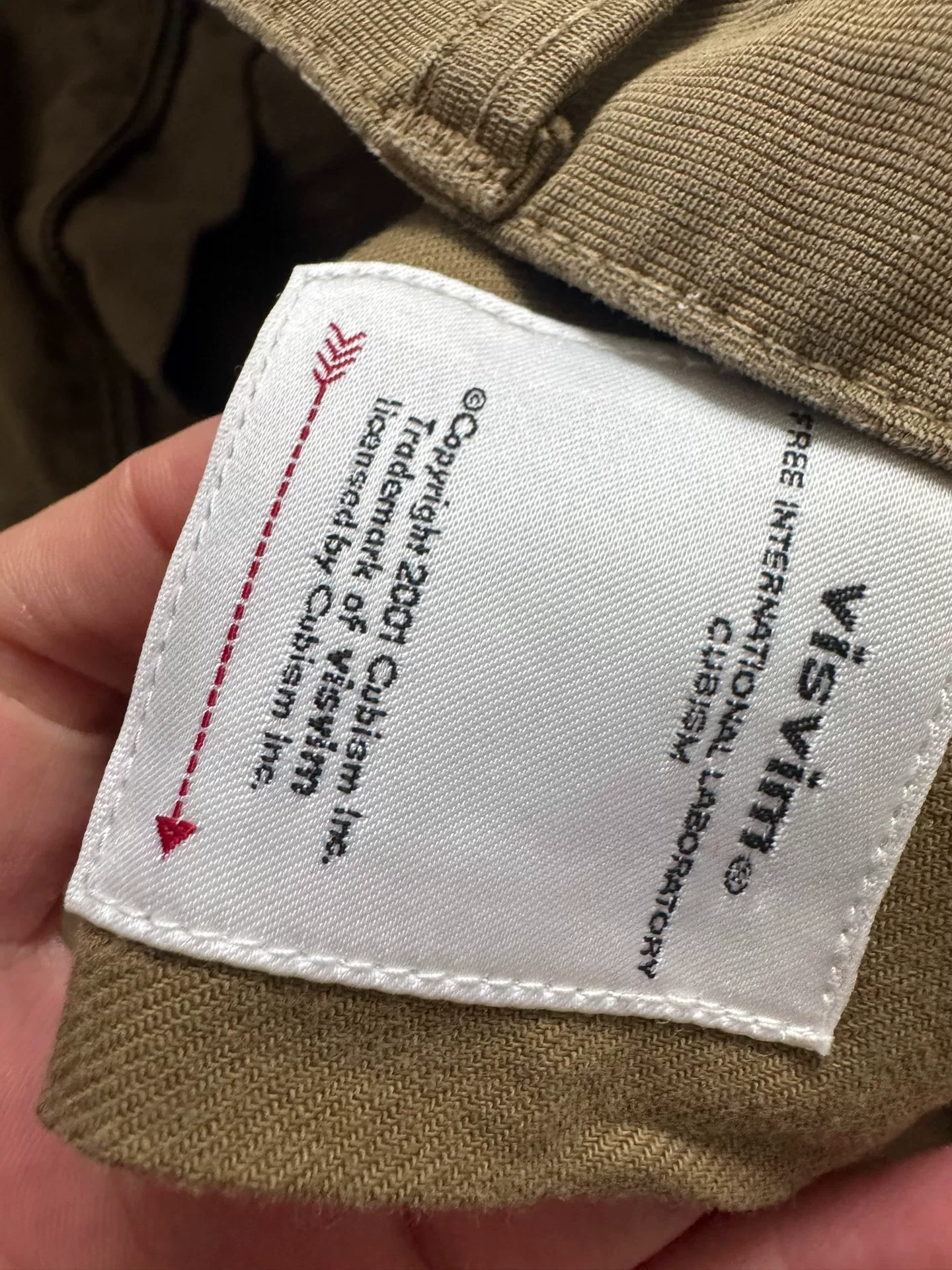 VISVIM 23SS FLUXUS 03 DMGD (DRY PIQUE) — back