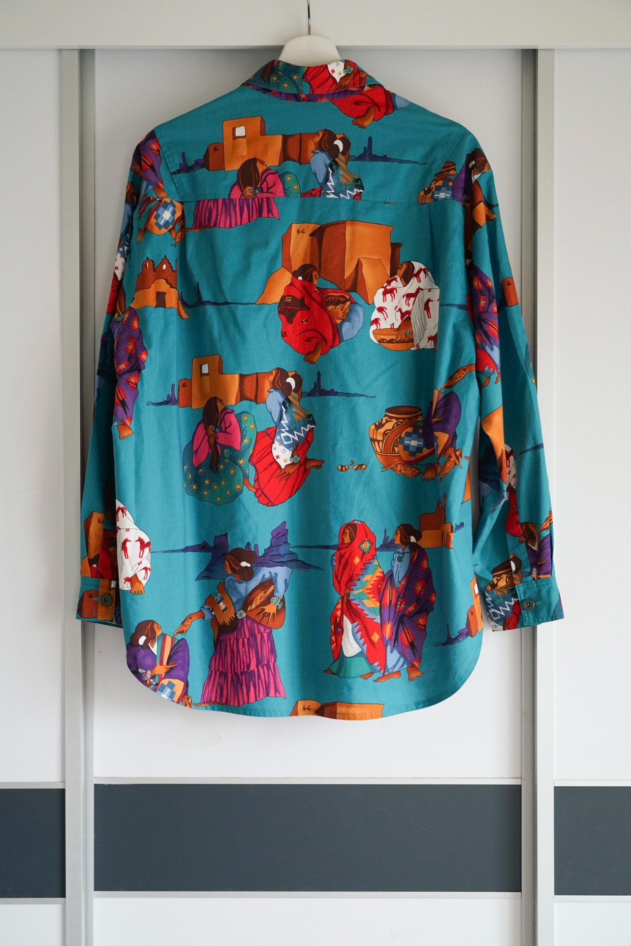Yohji Yamamoto 04SS Indian Print Shirt — front