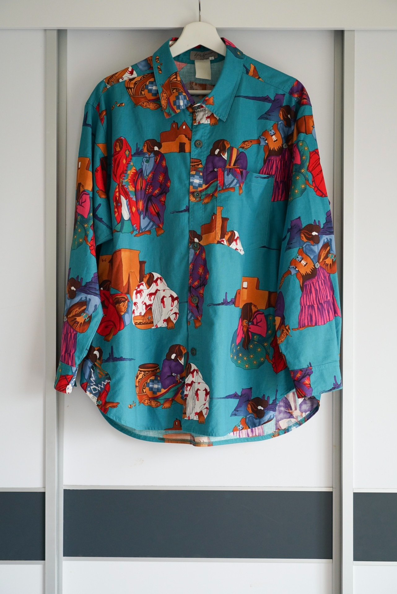 Yohji Yamamoto 04SS Indian Print Shirt