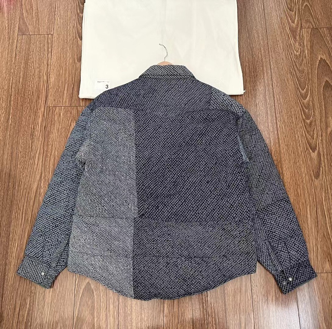 VISVIM Shibori Down Jacket — front