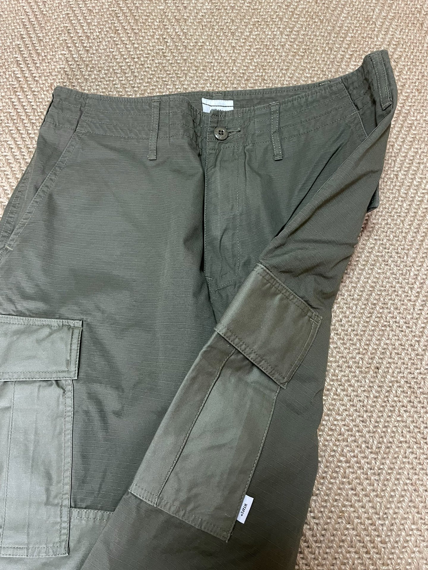 WTAPS JUNGLE CHOPPED SHORTS — detail