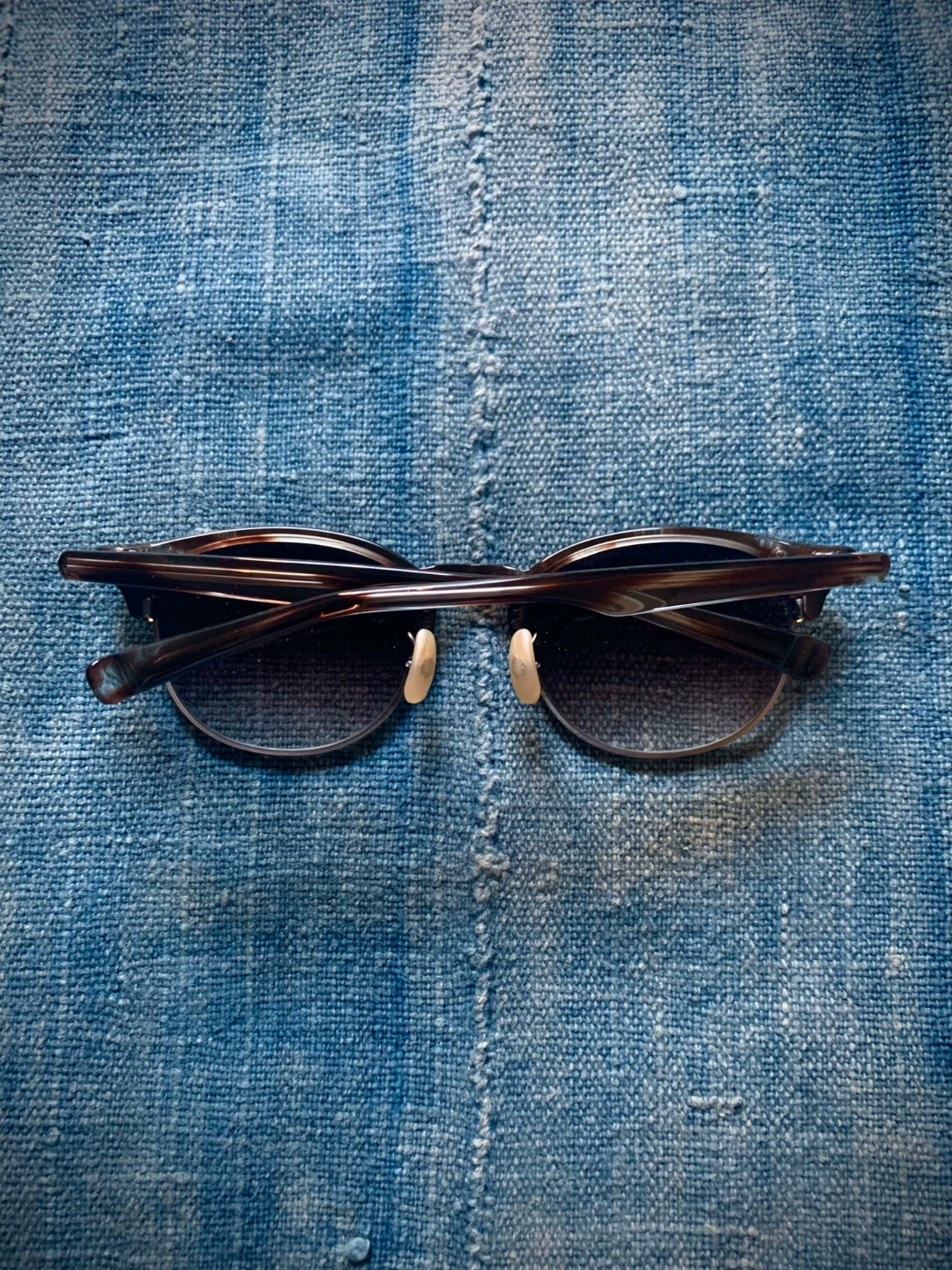 999.9 Free Sun Limited Tortoiseshell Sunglasses — detail