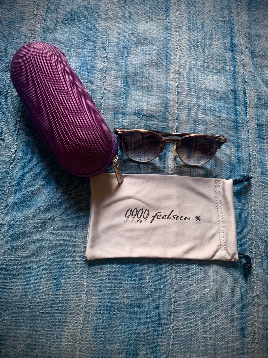 999.9 Free Sun Limited Tortoiseshell Sunglasses — front