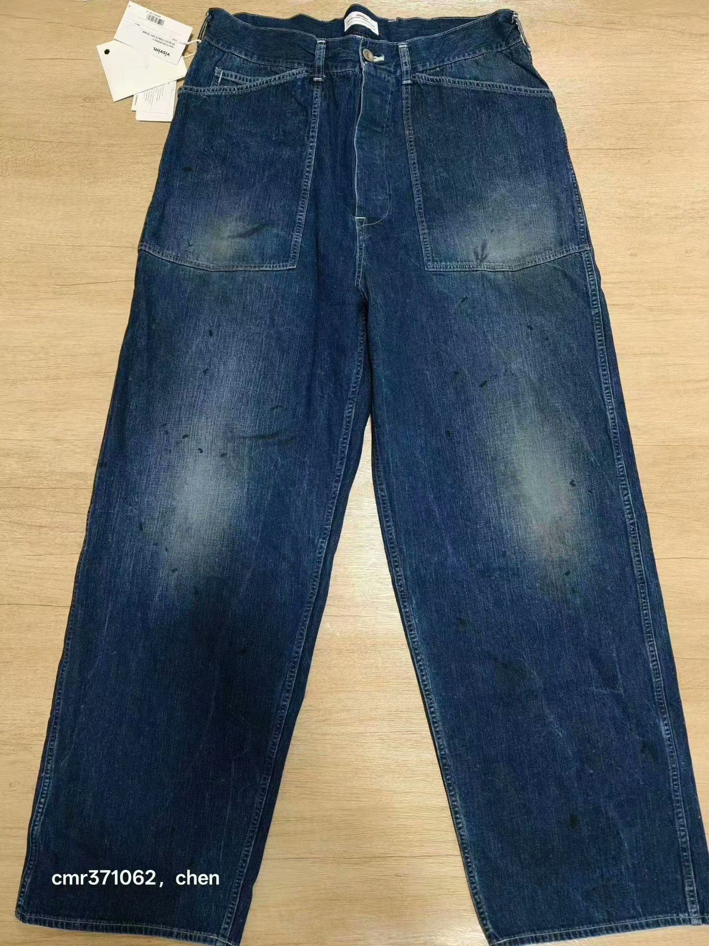 VISVIM 26SS SCOUT PANTS DRY DENIM