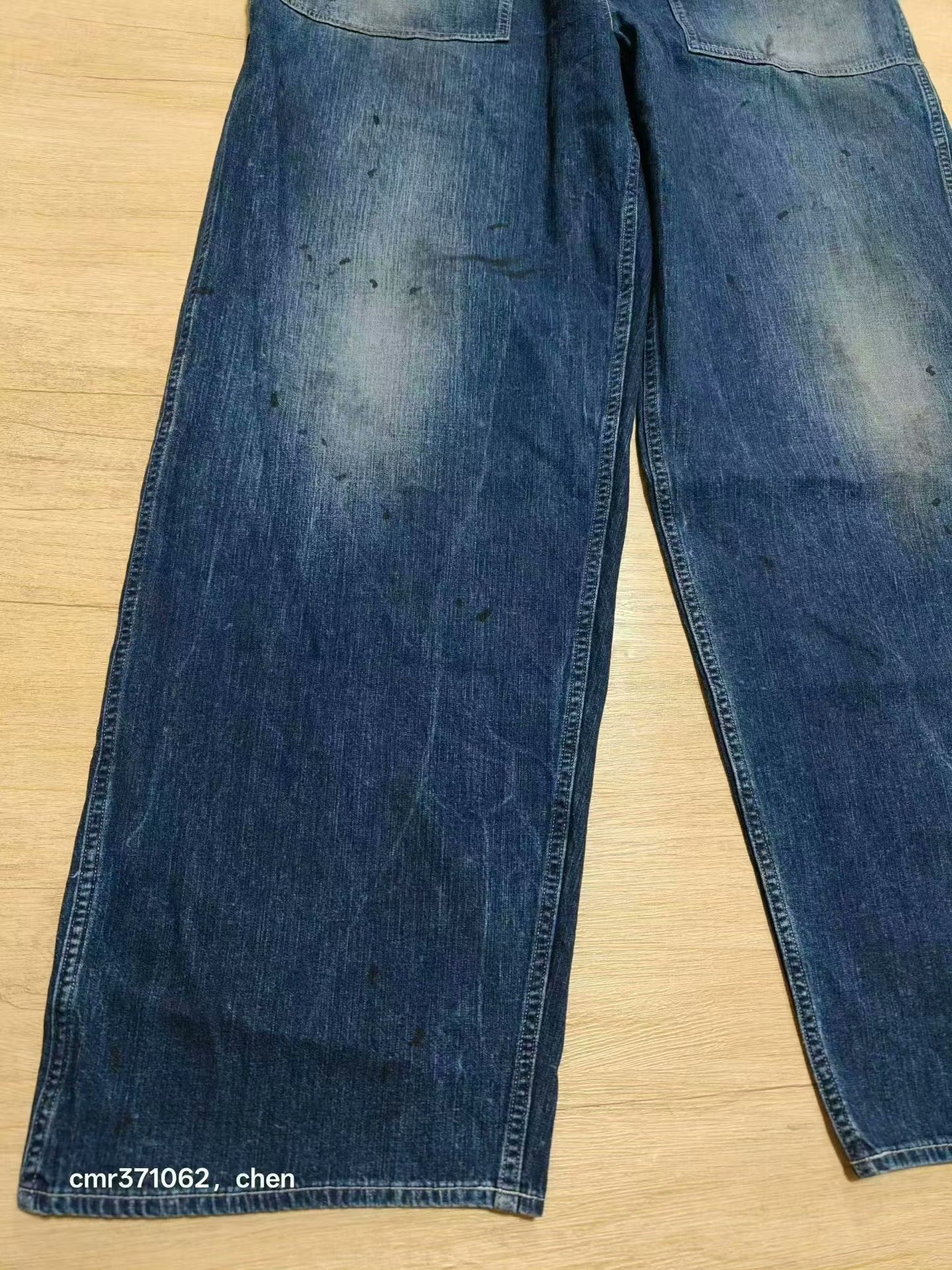 VISVIM 26SS SCOUT PANTS DRY DENIM — detail