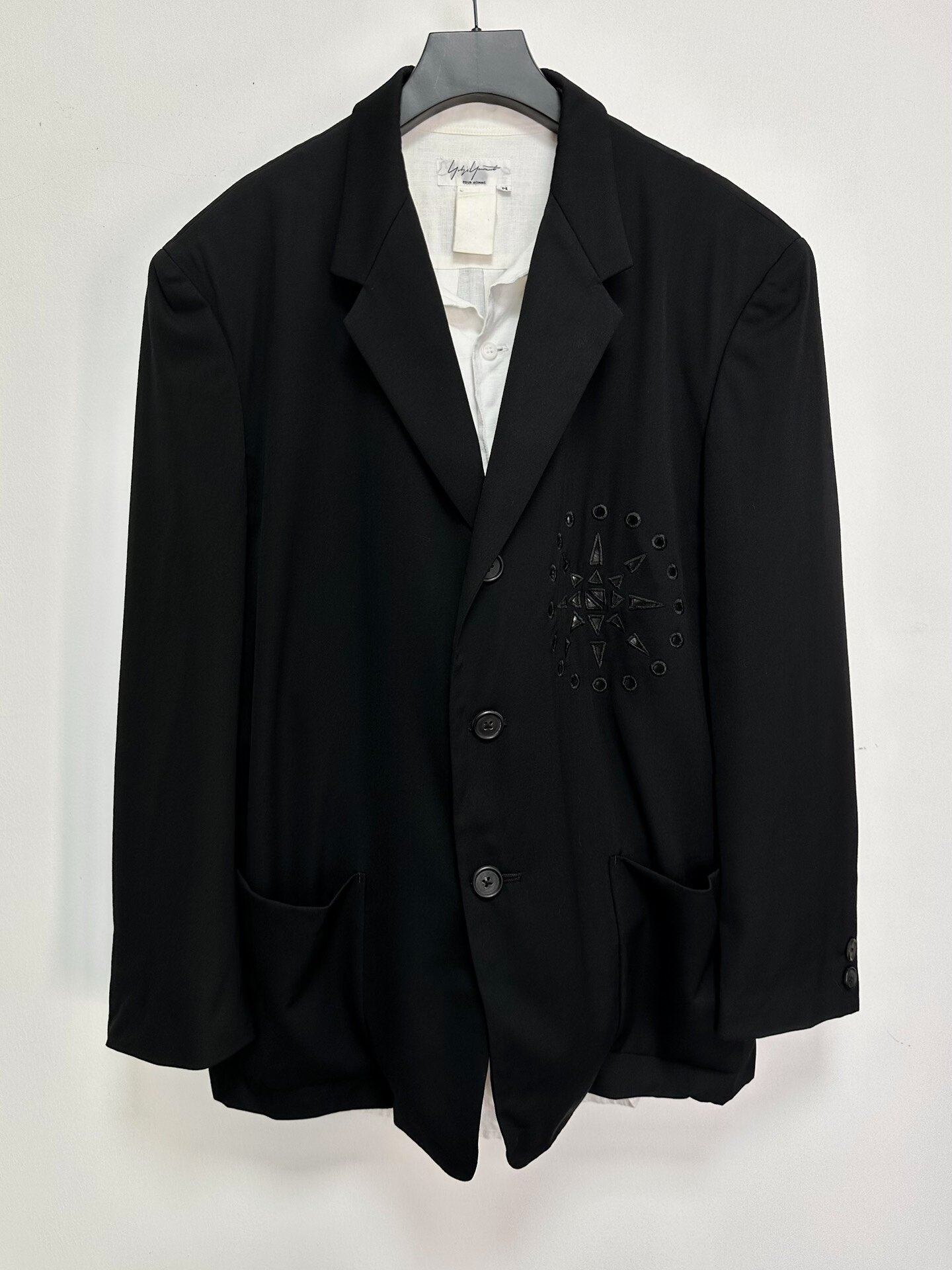 Yohji Yamamoto 92ss Fireworks Cutout Suit
