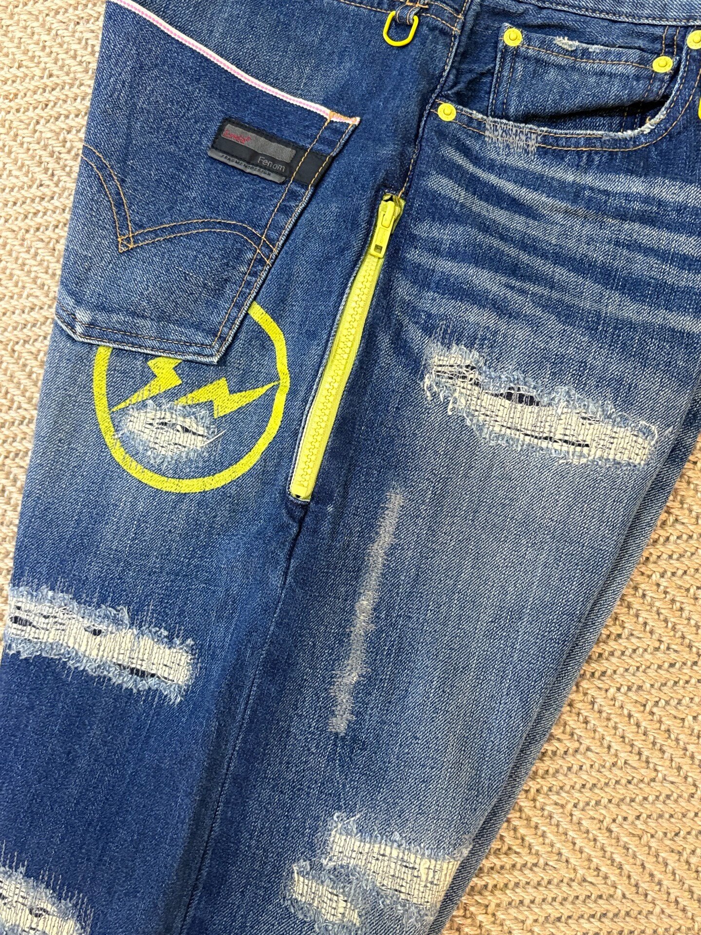 Levi's Fenom Crush C10 505 Jeans — back