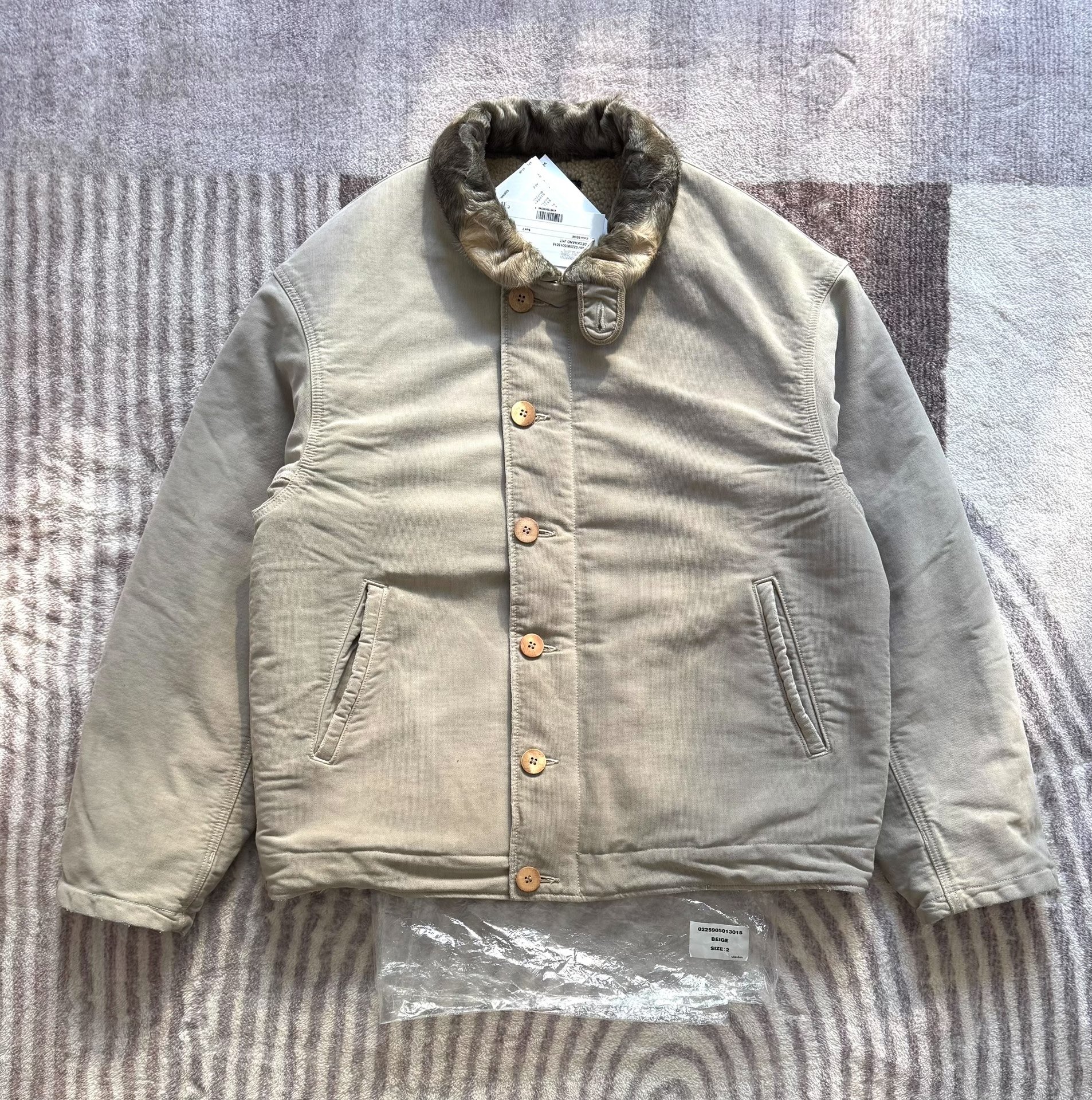 VISVIM 25AW ICT DECKHAND FUR JKT