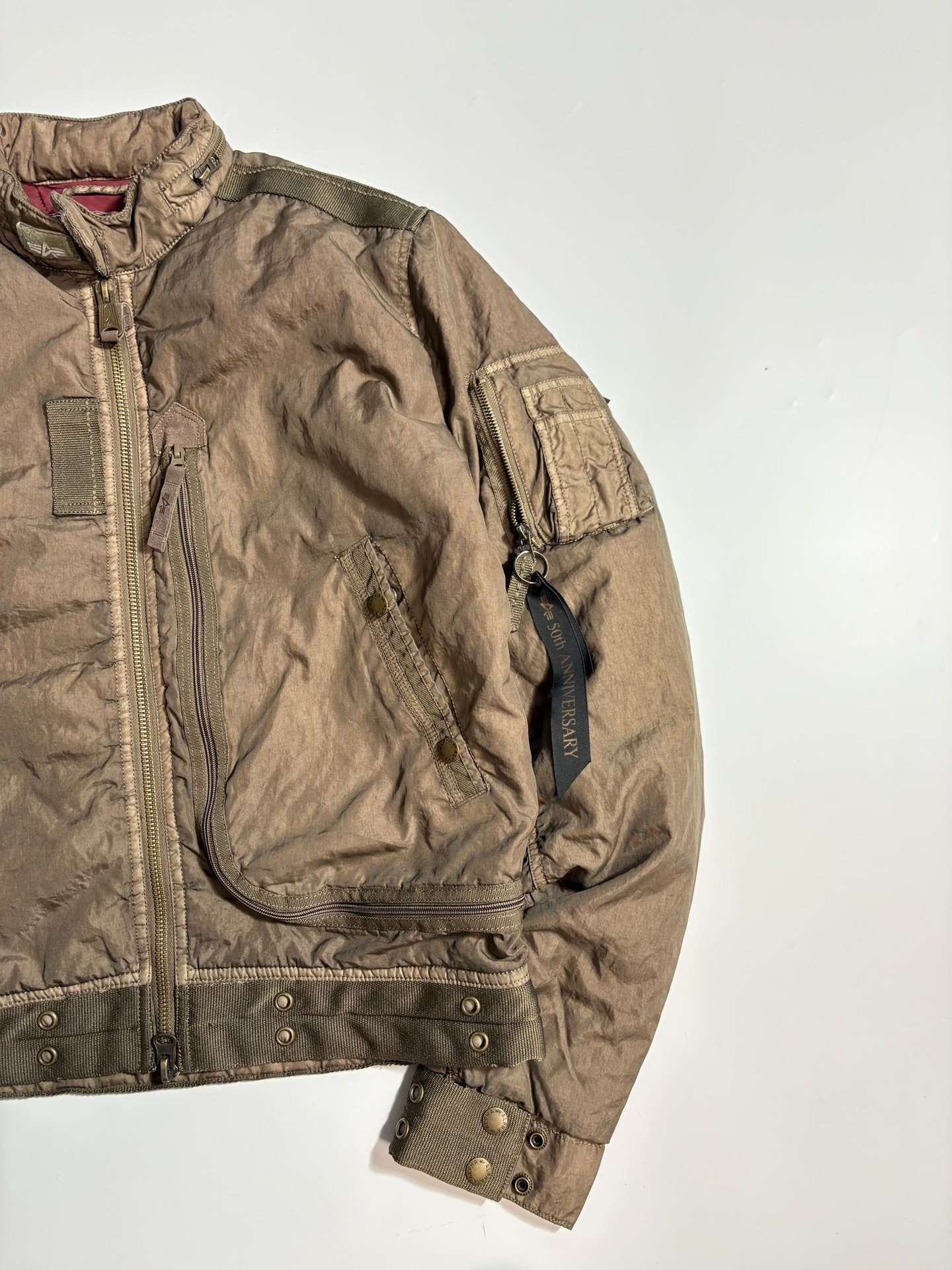 ALPHA 50th Anniversary Limited Cotton Jacket — back