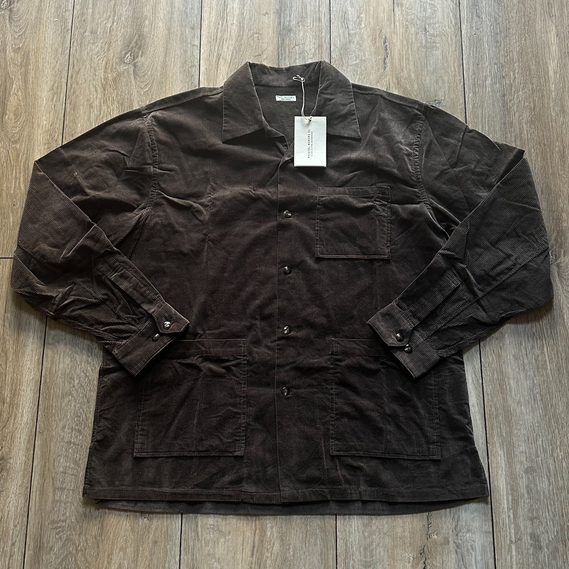 Phigvel Makers Co Corduroy Jacket Shirt