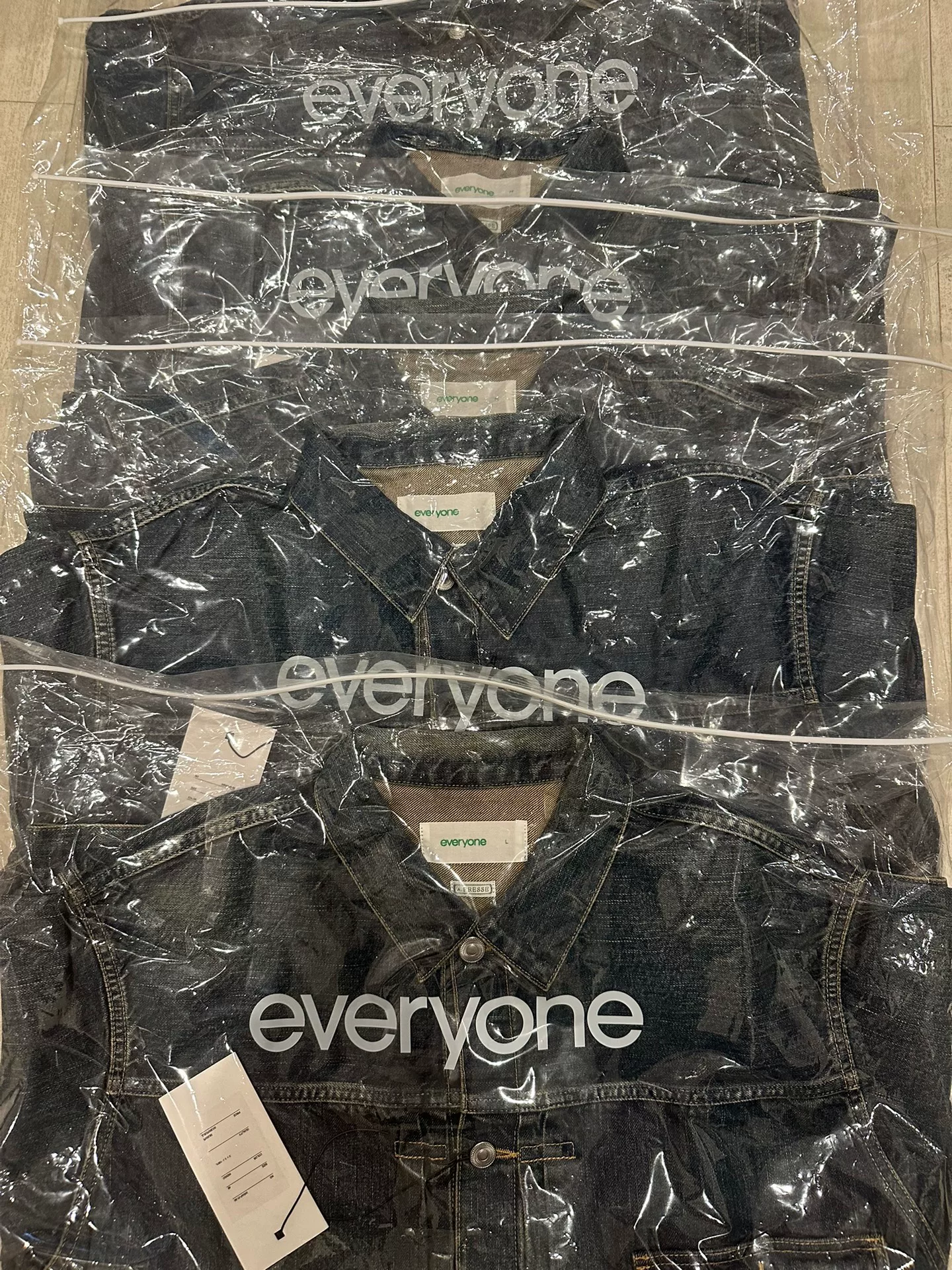 A.PRESSE x everyone Vintage Denim Collaboration — front