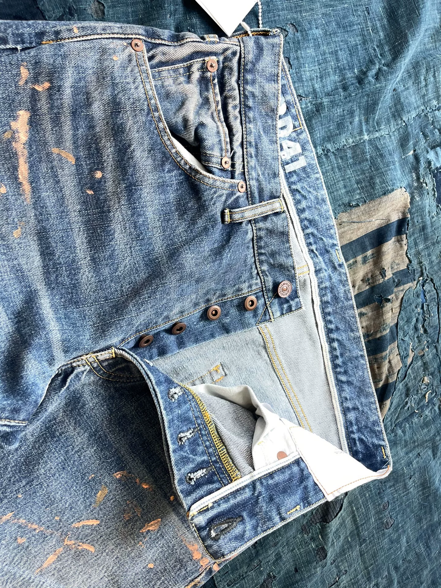 visvim 24AW Sculpture 01 Slim Jeans — back