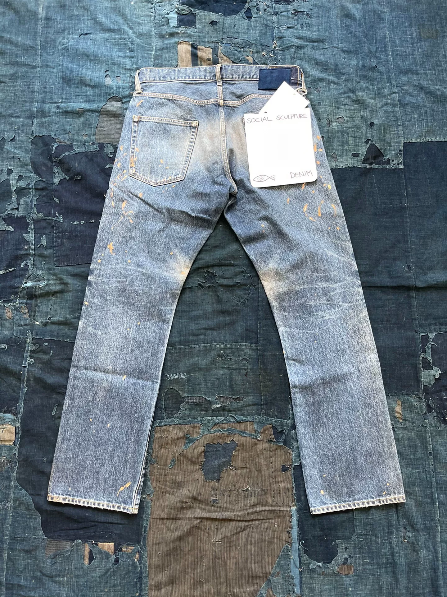 visvim 24AW Sculpture 01 Slim Jeans — front