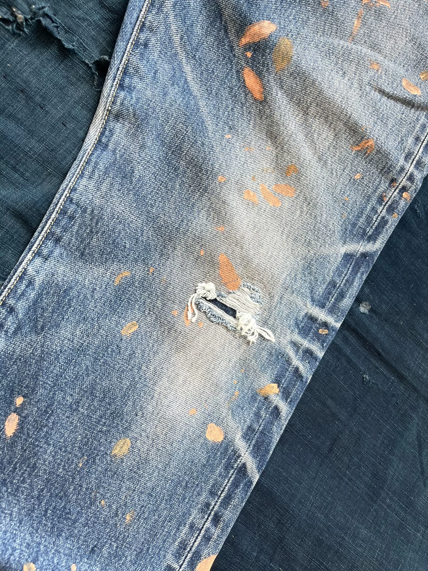 visvim 24AW Sculpture 01 Slim Jeans — label