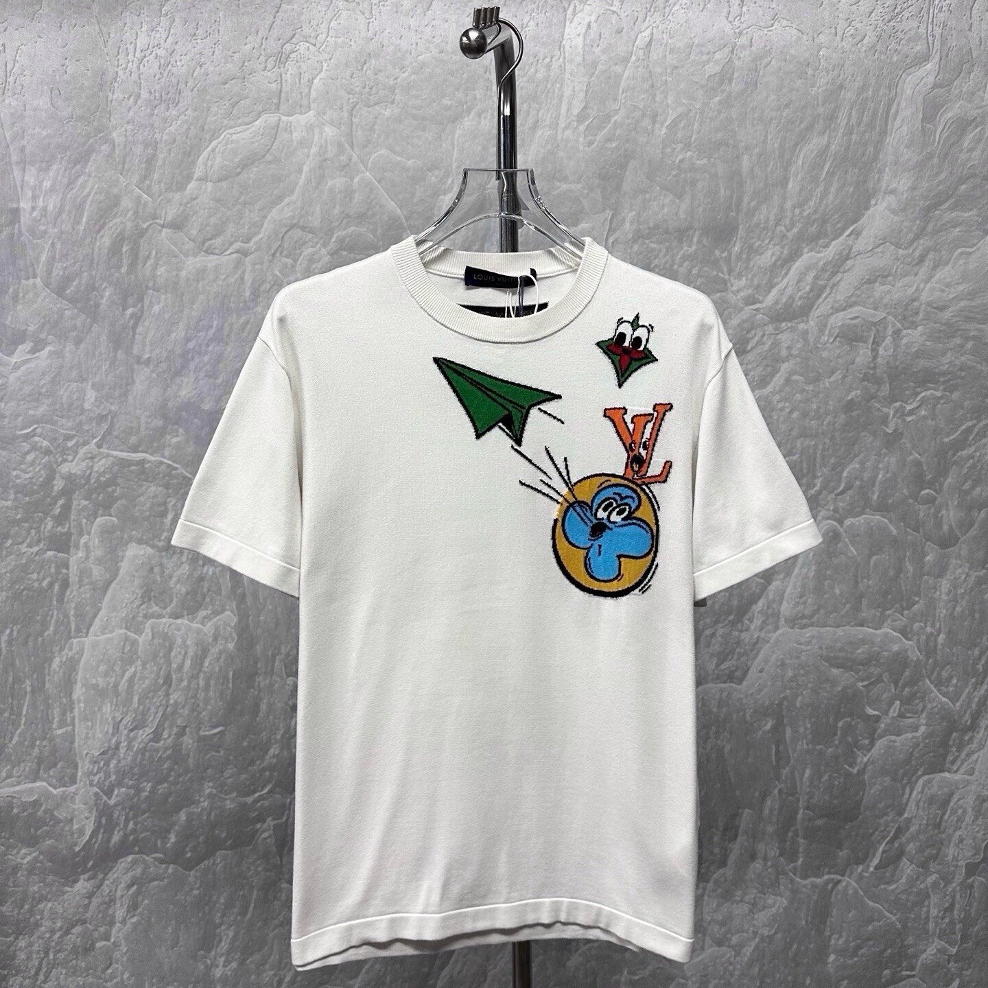 Louis Vuitton Small Airplane Knit Short Sleeve