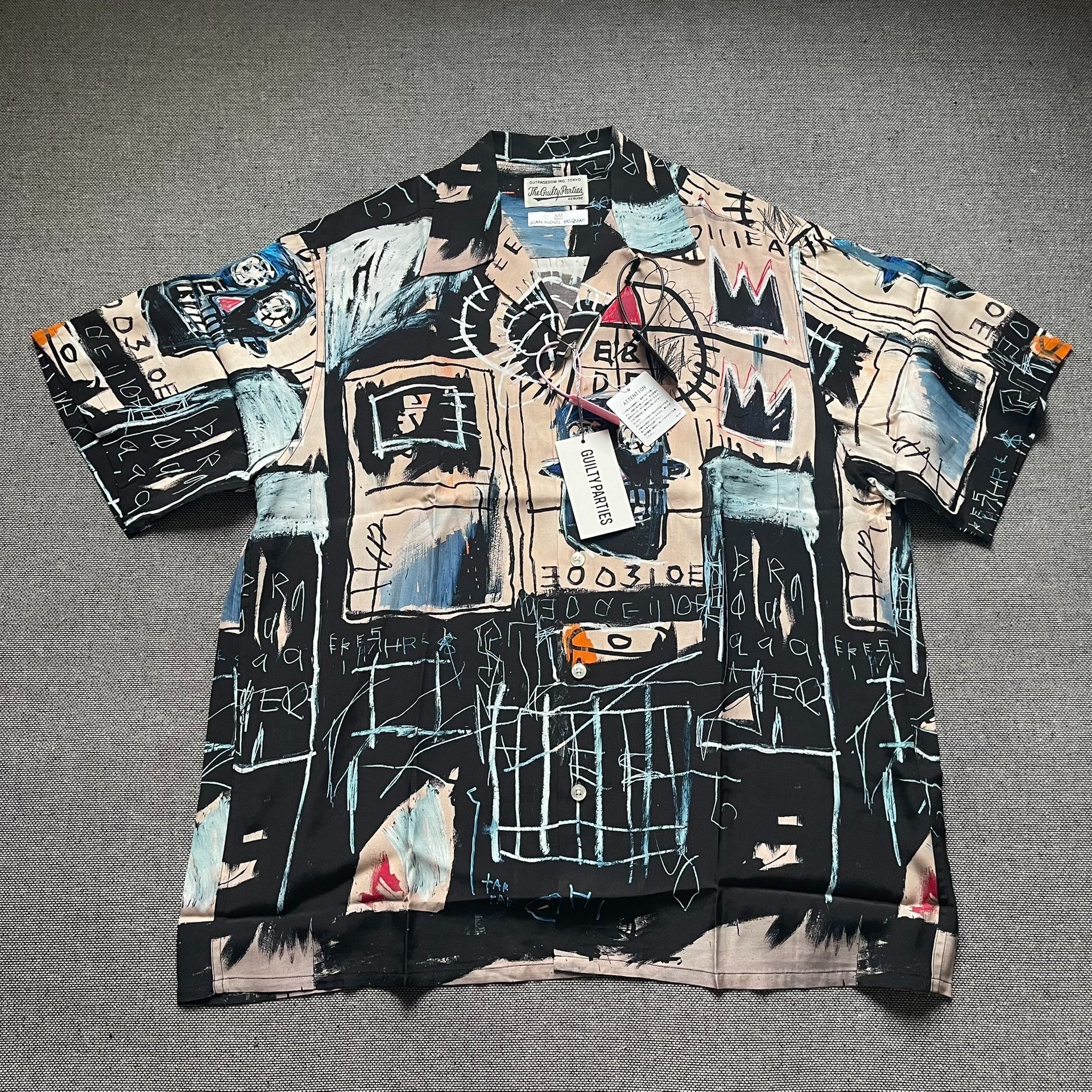 Wacko Maria Basquiat Hawaiian Shirt