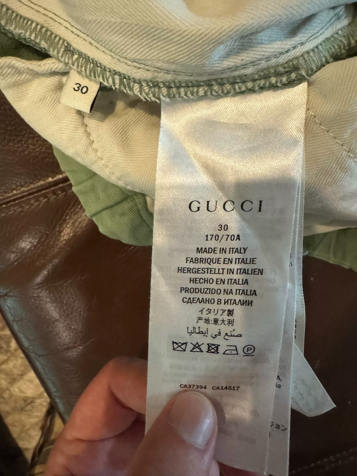 Gucci Women's Casual Slim-Fit Pants — back
