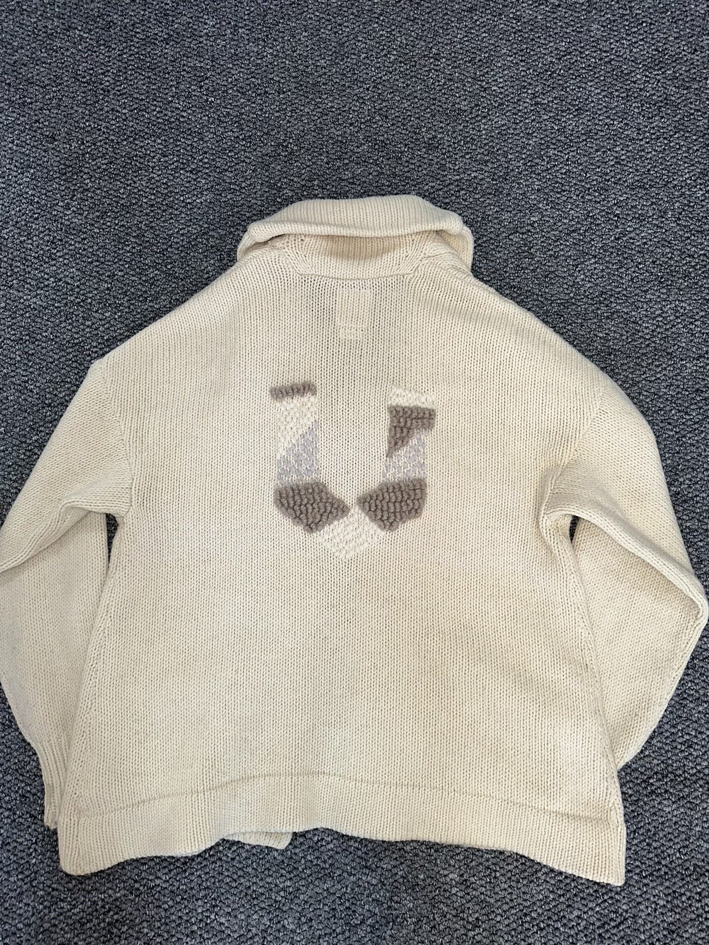 visvim 19AW Cowichan Knit Cardigan — label