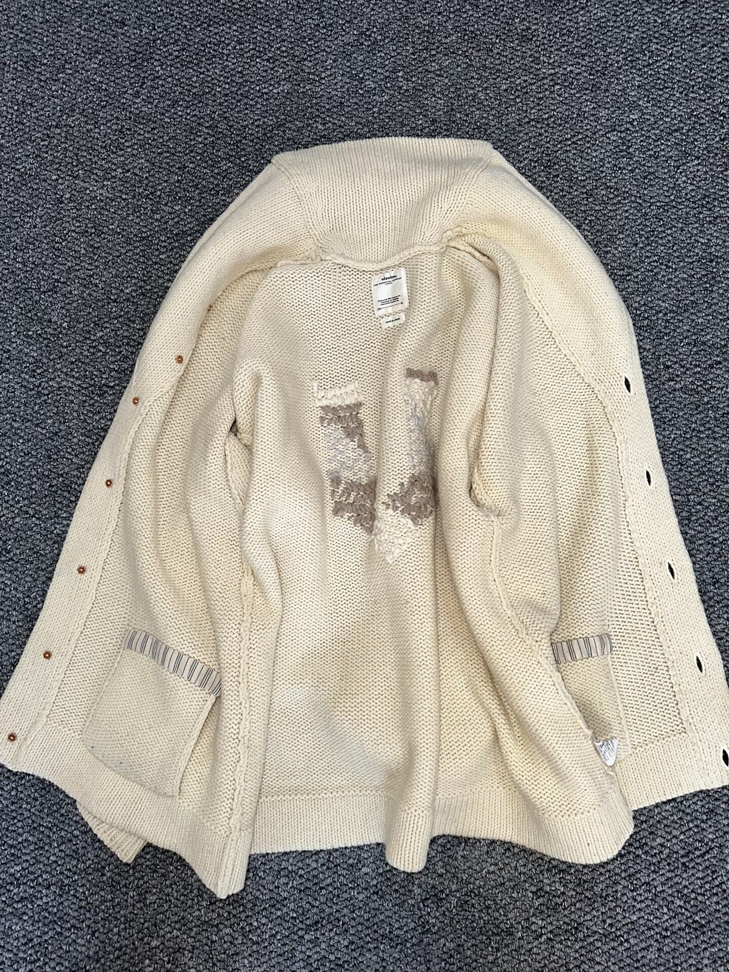 visvim 19AW Cowichan Knit Cardigan — back