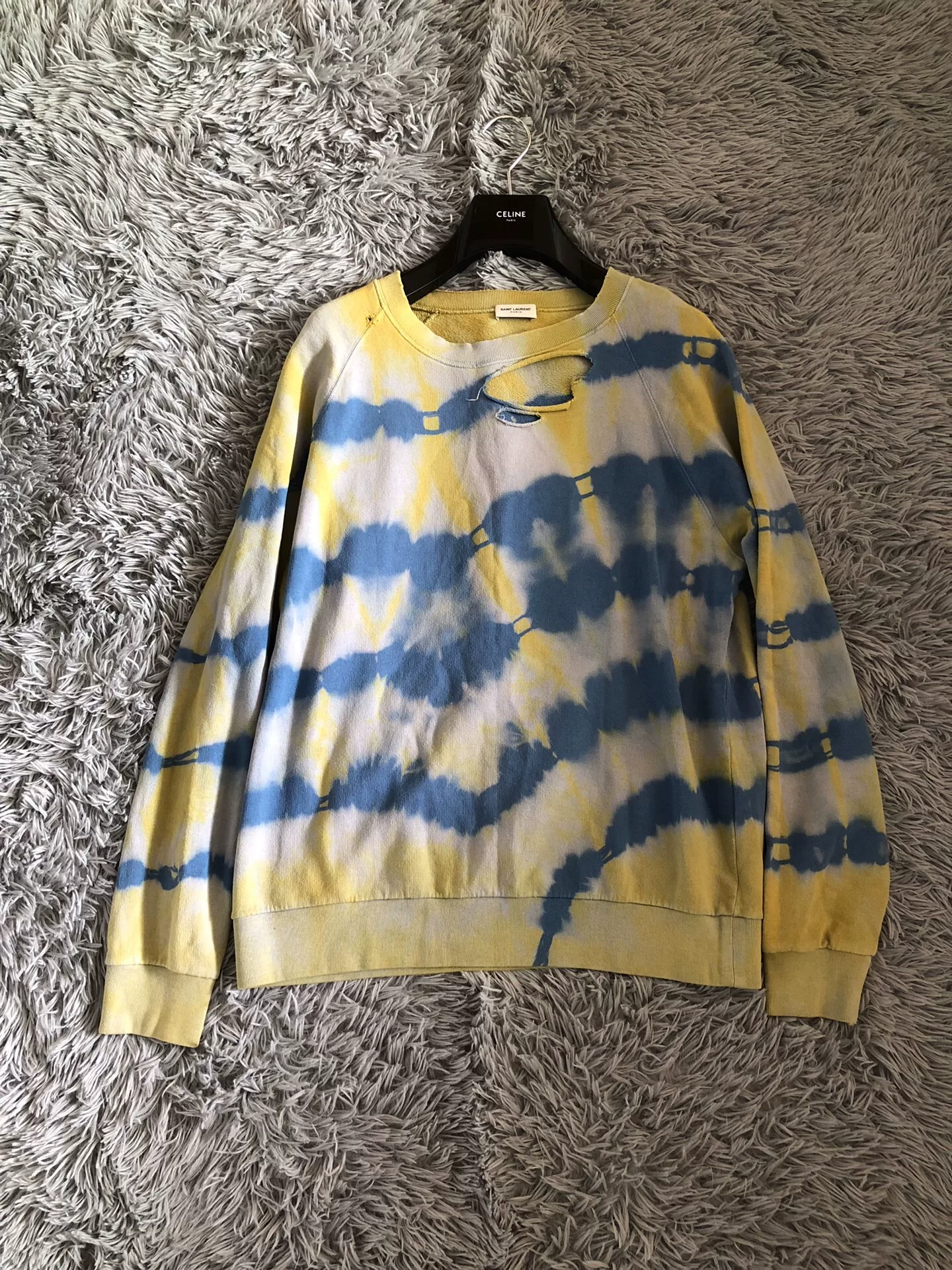 Saint Laurent 16SS Tie-Dye Sweatshirt