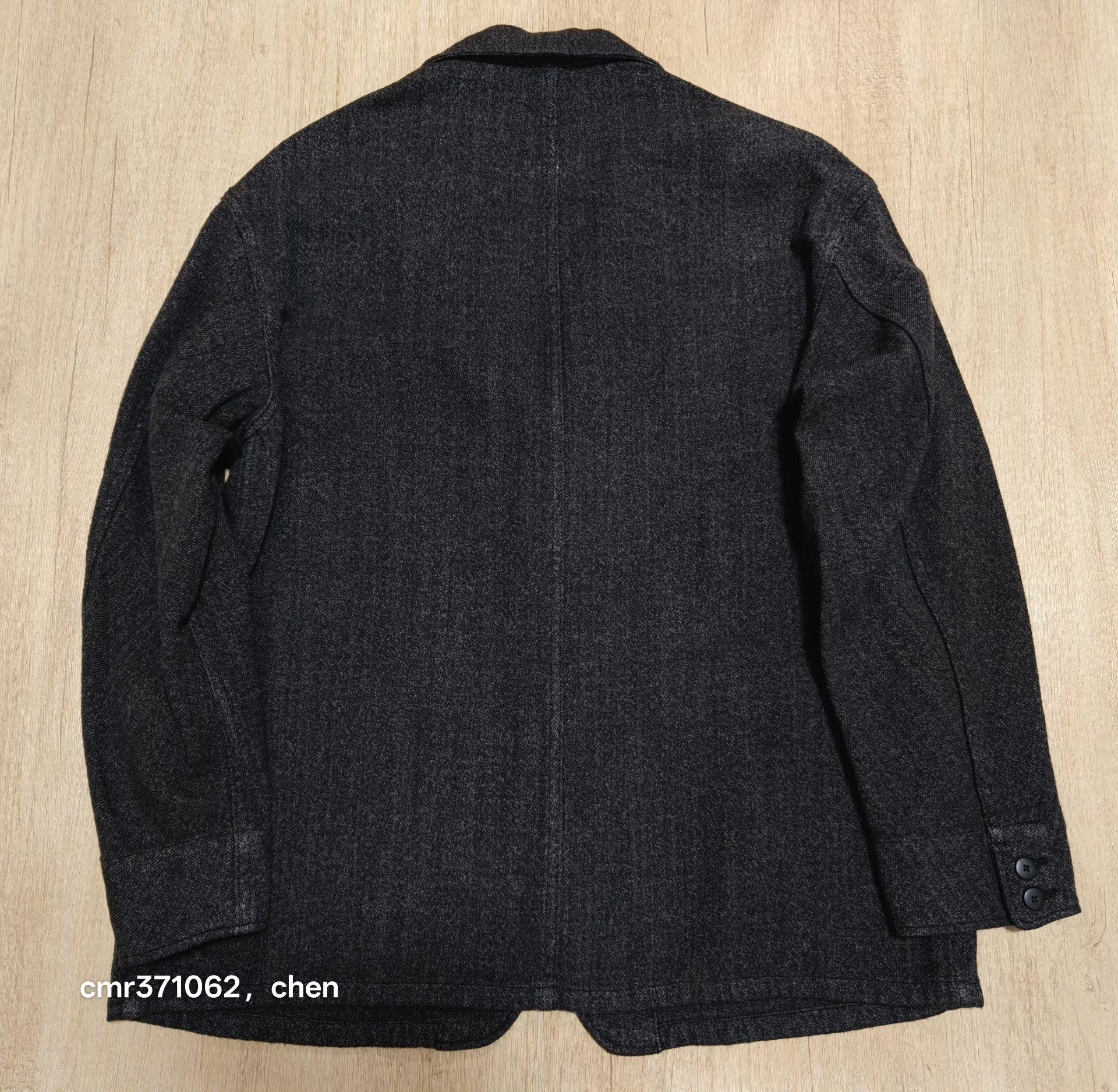 VISVIM 26SS RAILWOOD JKT — back
