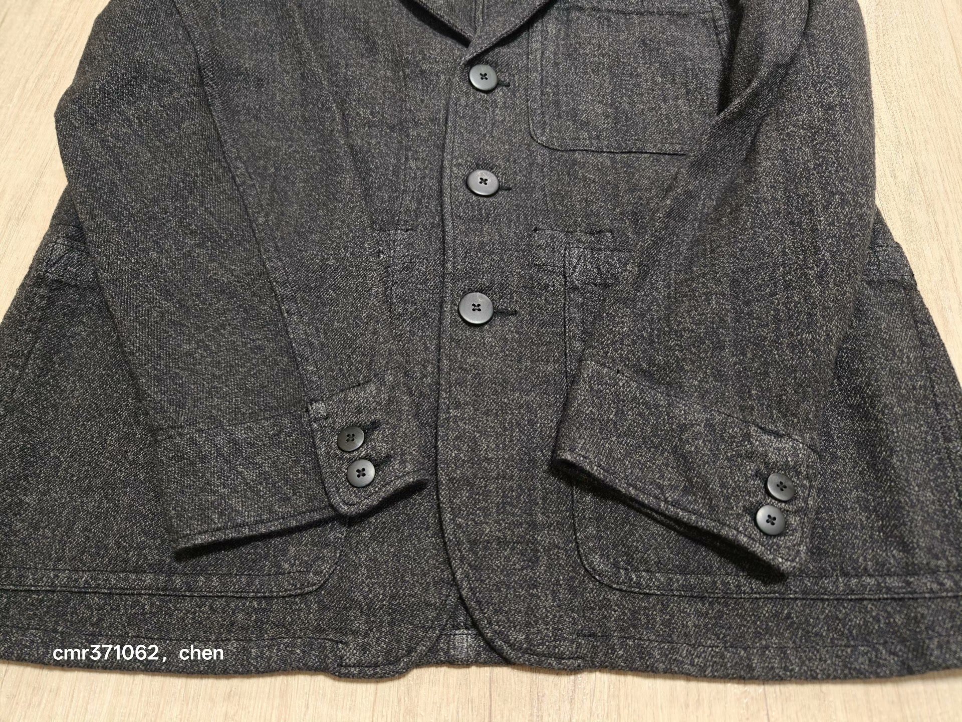 VISVIM 26SS RAILWOOD JKT — front