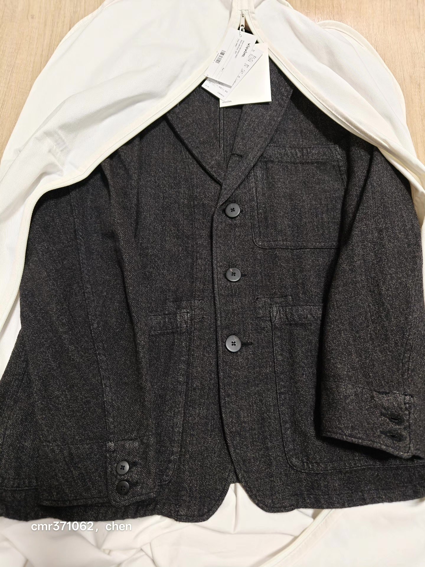 VISVIM 26SS RAILWOOD JKT — detail