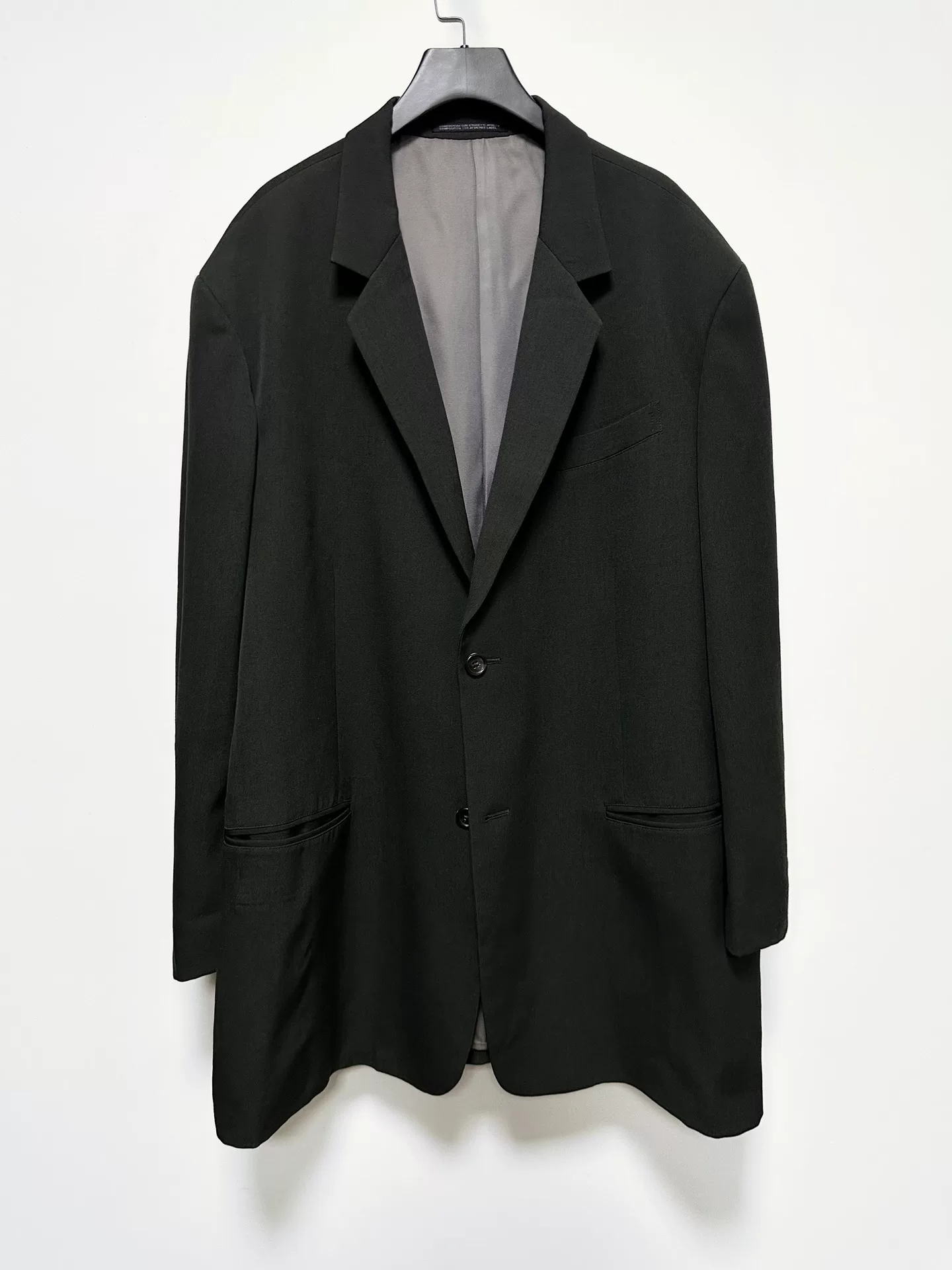 Yohji Yamamoto 92SS Wool Long Coat