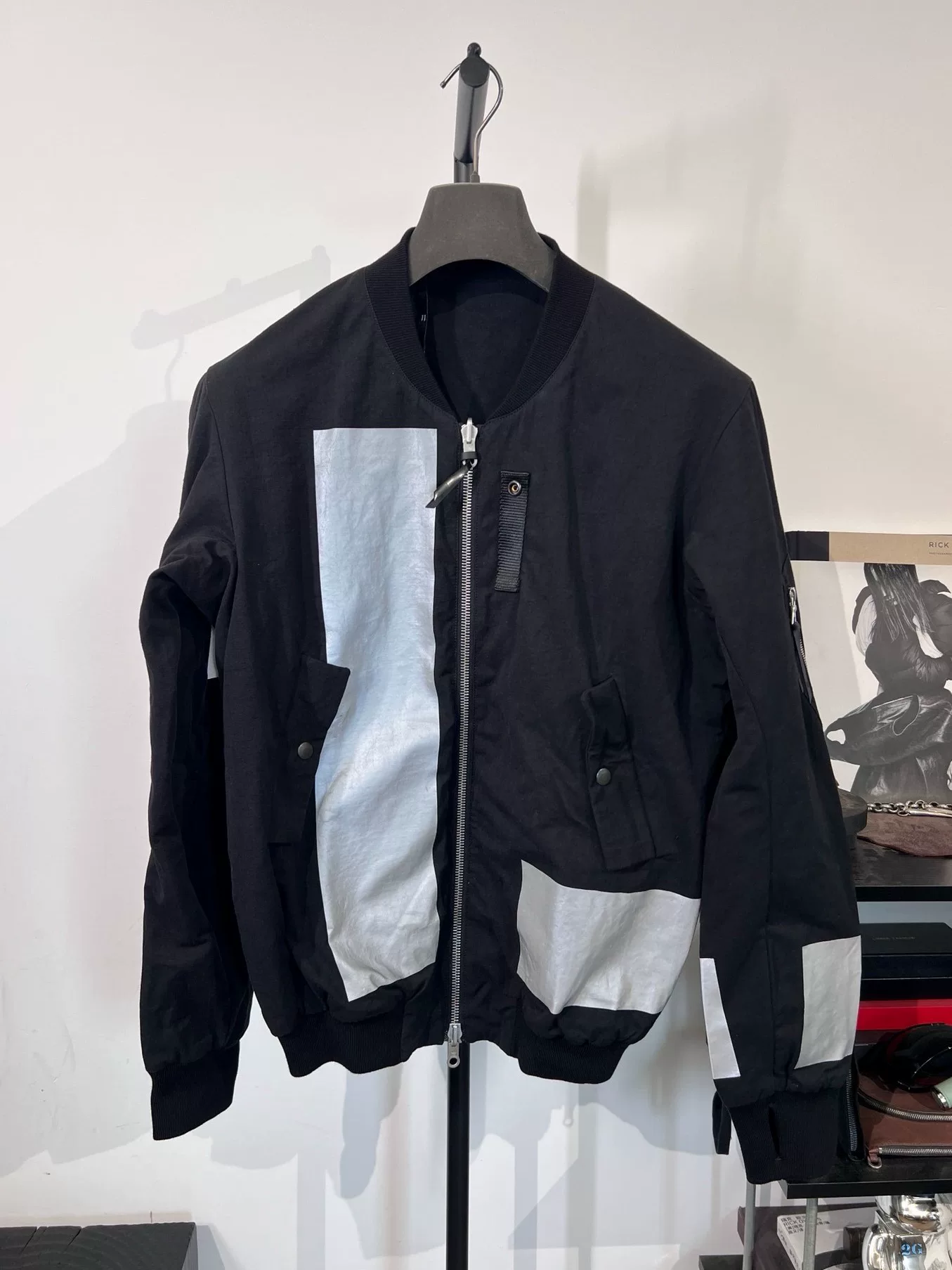Boris Bidjan Saberi 11by bbs J3 3M Reflective Ma-1 Jacket