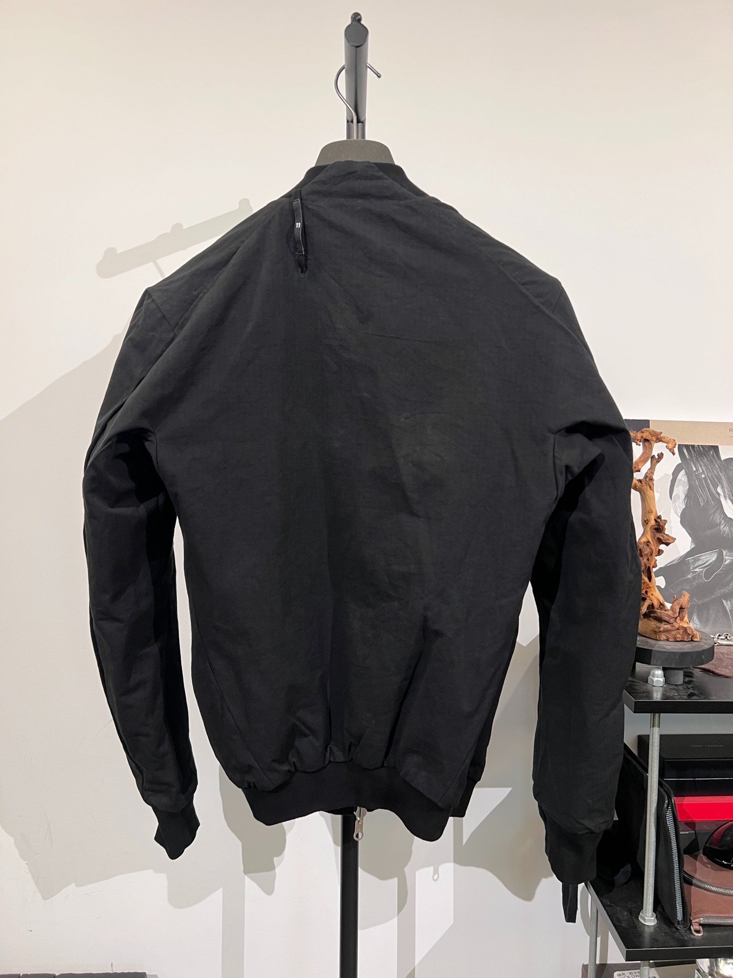 Boris Bidjan Saberi 11by bbs J3 3M Reflective Ma-1 Jacket — back