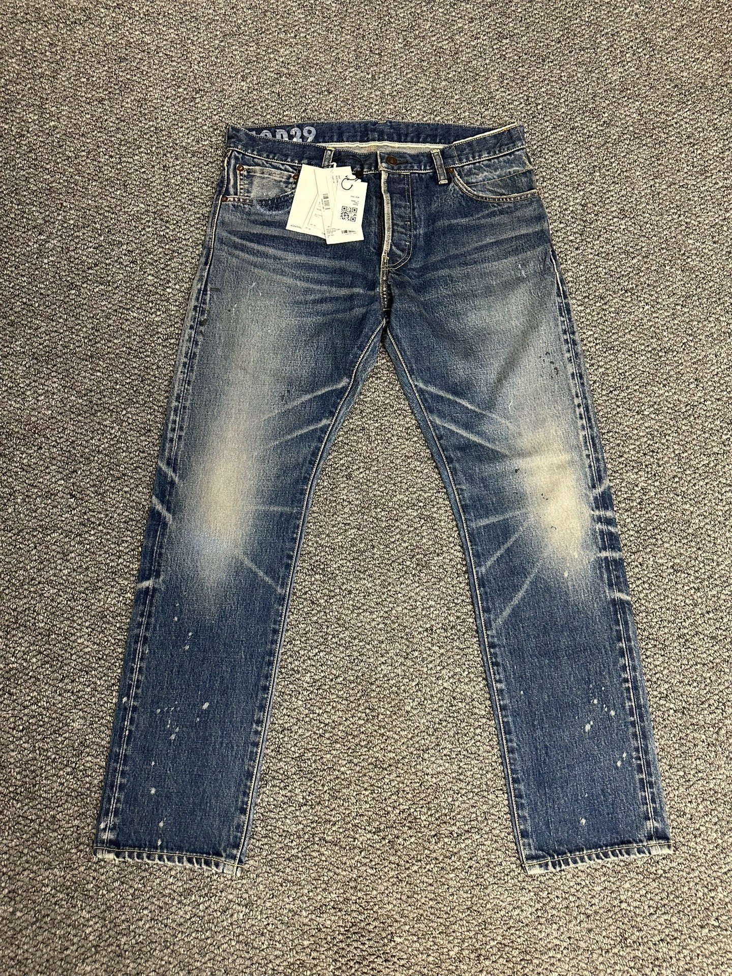 visvim 10d29 Washed Jeans