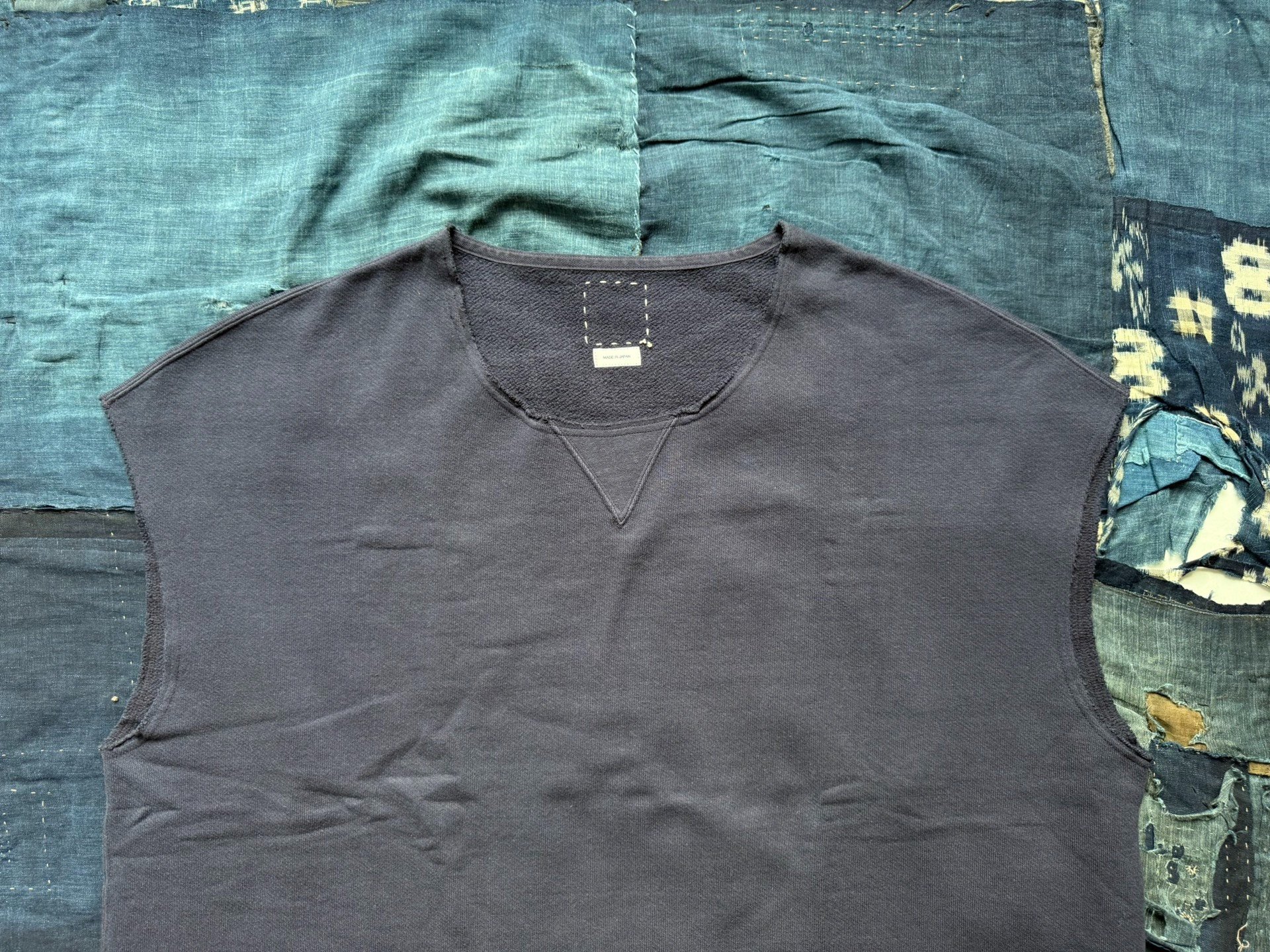Visvim 22SS Mondo Sweat Sleeveless Vest — back