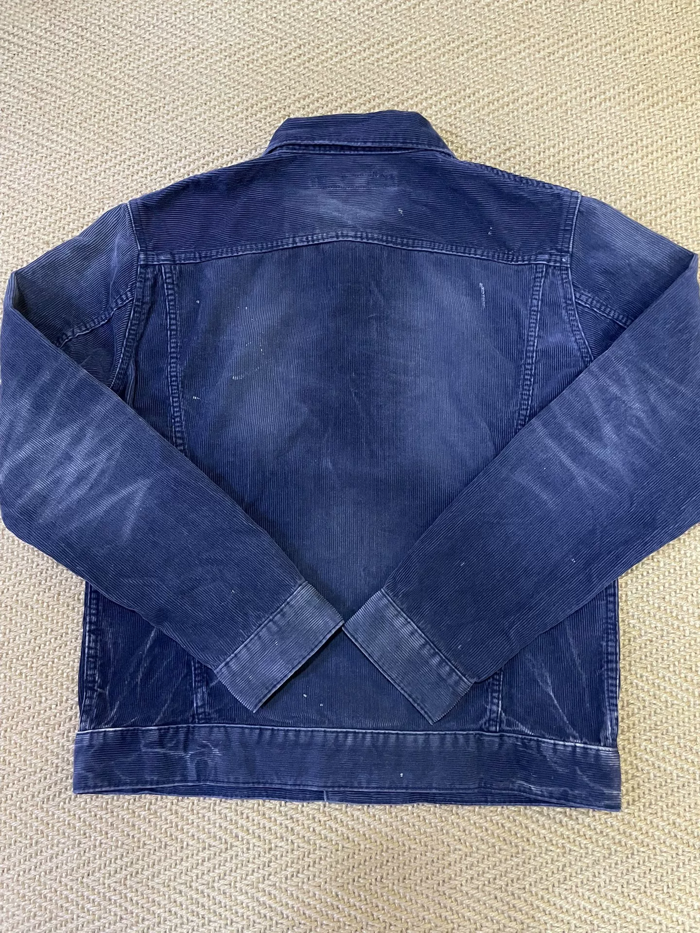 Vanquish Fragment Distressed Corduroy Jacket — front